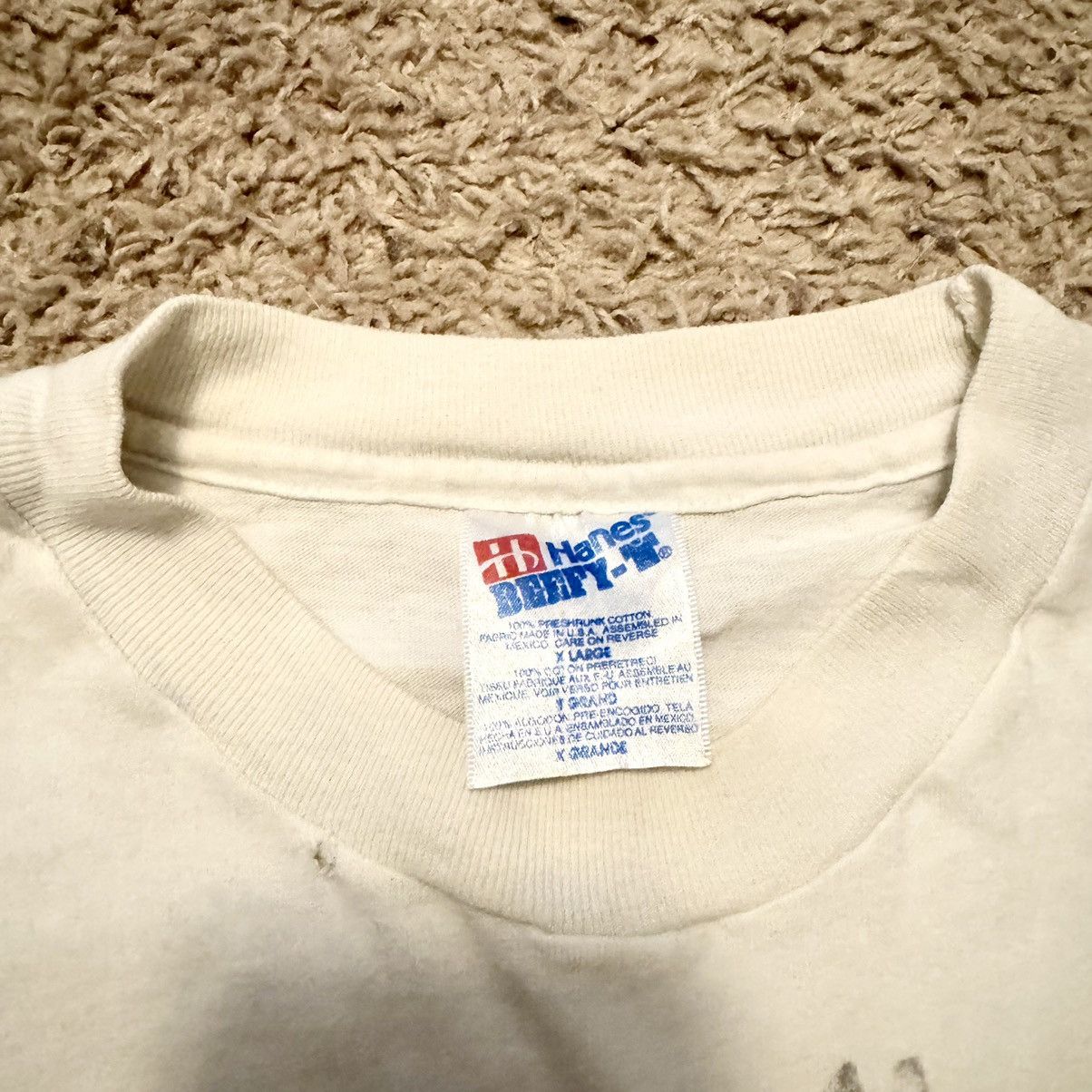 Vintage VINTAGE RIDE THE COWBOY ART TEE! Size US XL / EU 56 / 4 - 6 Thumbnail