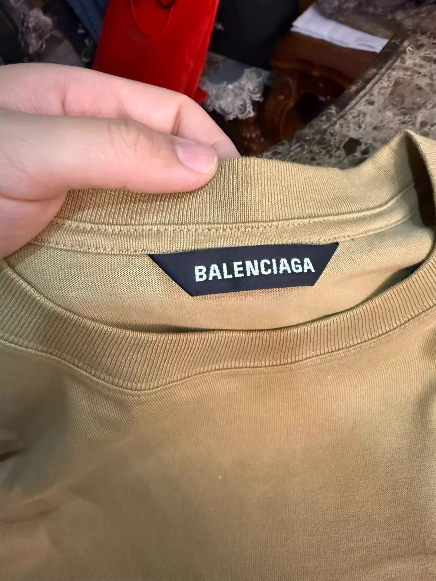 Balenciaga Balenciaga SS T-Shirt, S(L Fit), Embroidered Logo, New Size US S / EU 44-46 / 1 - 4 Thumbnail
