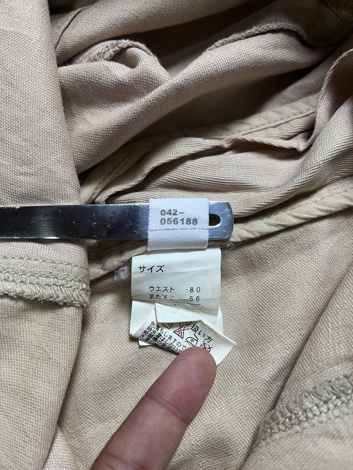 Marithe + Francois Girbaud Le Casual De Marithe Francois Girbaud Long Pants Big Pocket Size US 31 - 19 Thumbnail