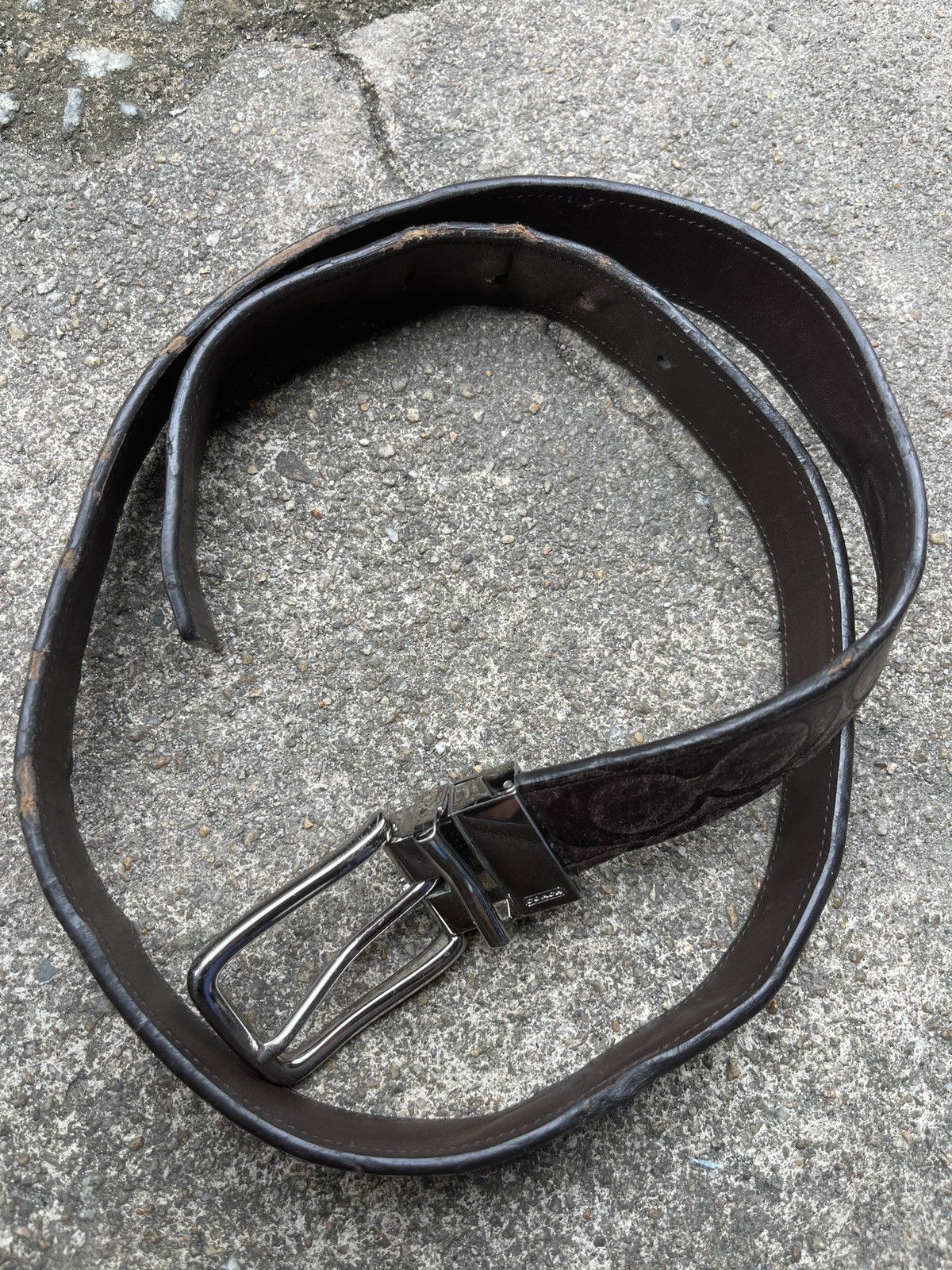 Coach Last Drop🔥Rare🔥Coach Leather Belt Size ONE SIZE - 15 Thumbnail