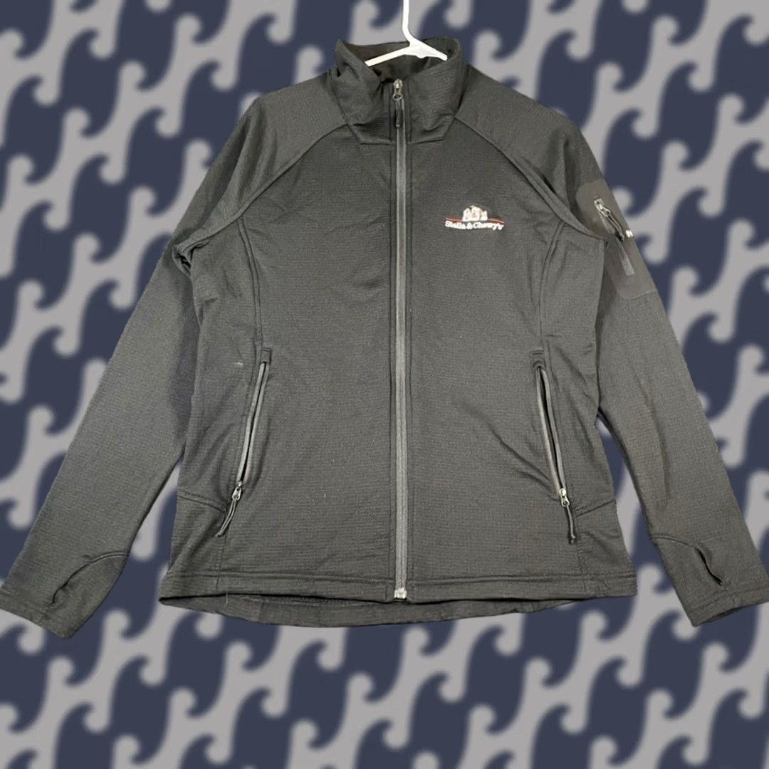 The North Face The North Face Women's Full Zip Fleece Jacket Black L Track Jacket Stella & Chewy's Logo, Size L, Women Size L / US 10 / IT 46 - 1 Thumbnail
