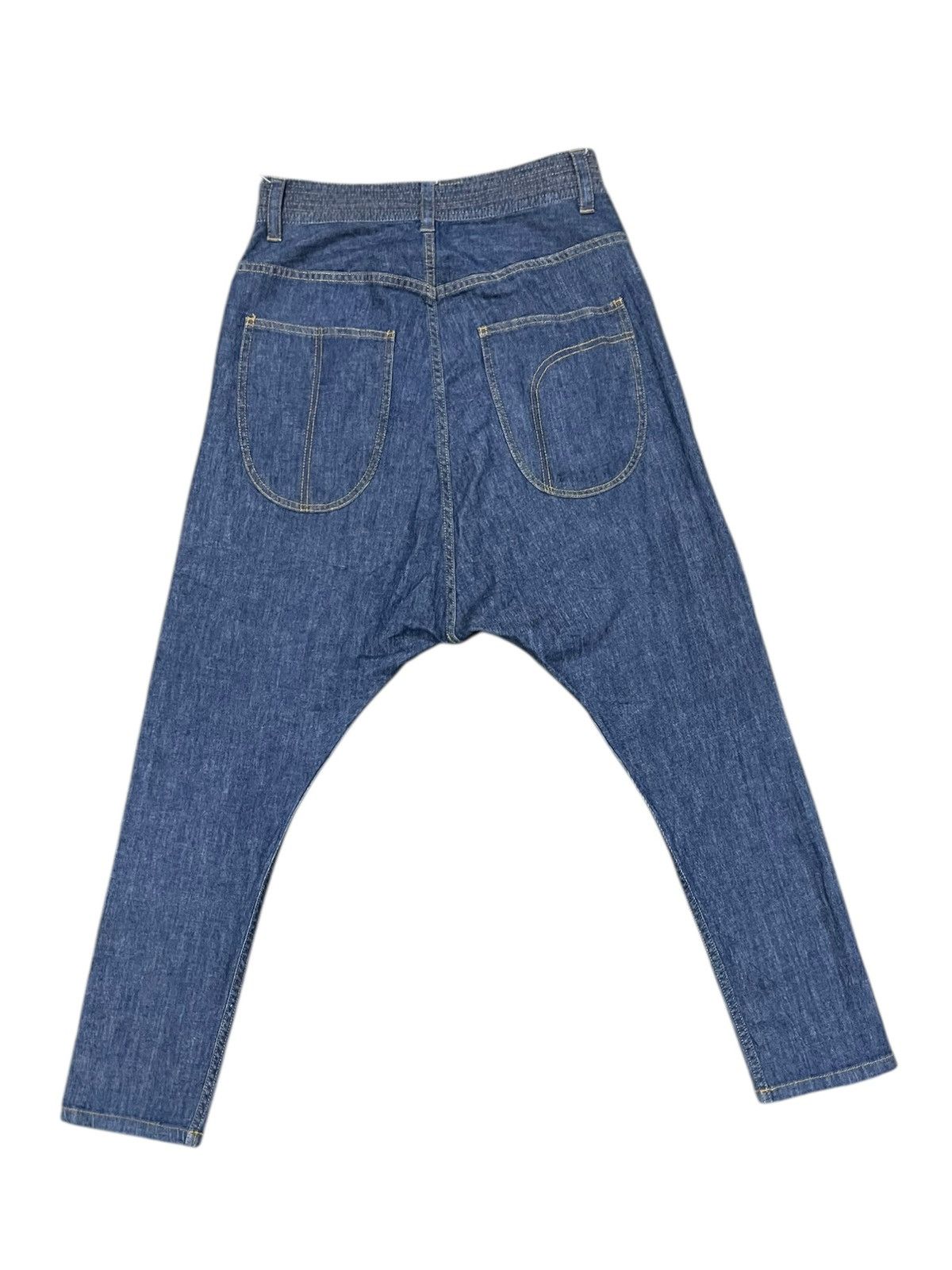 Tsumori Chisato Tsumori Chisato Drop Crotch Jeans Size US 29 - 9 Thumbnail