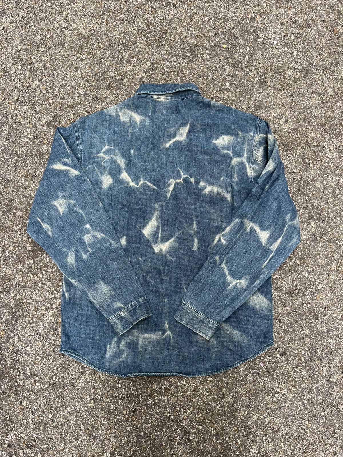Hysteric Glamour Poem Nylaus Seditionaries Faded Gothic Punk Button Shirt Size US L / EU 52-54 / 3 - 8 Thumbnail