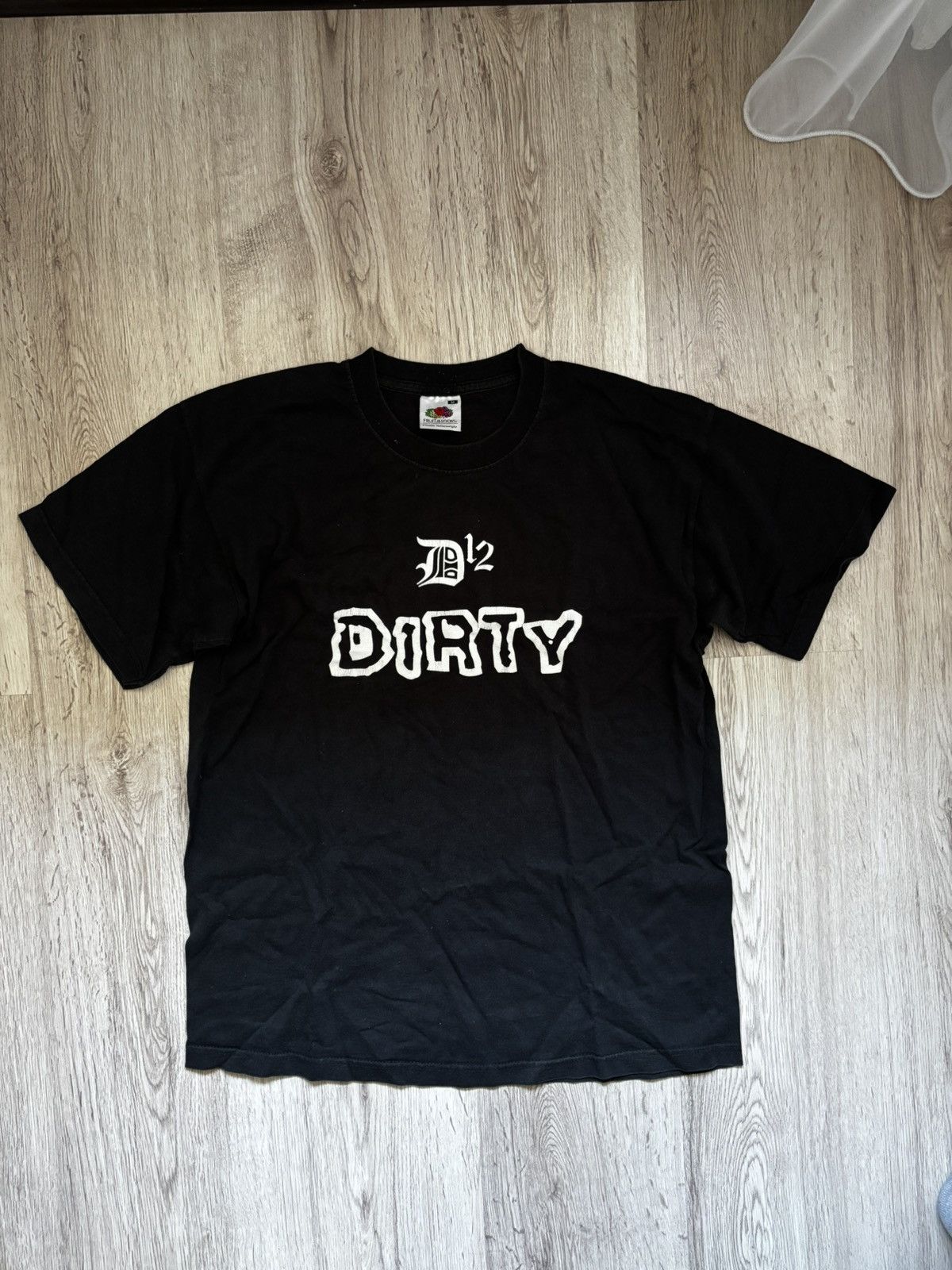 Fruit Of The Loom Rare Vintage 2000s Shady Records D12 Dirty Dozen shirt Size US M / EU 48-50 / 2 - 1 Thumbnail