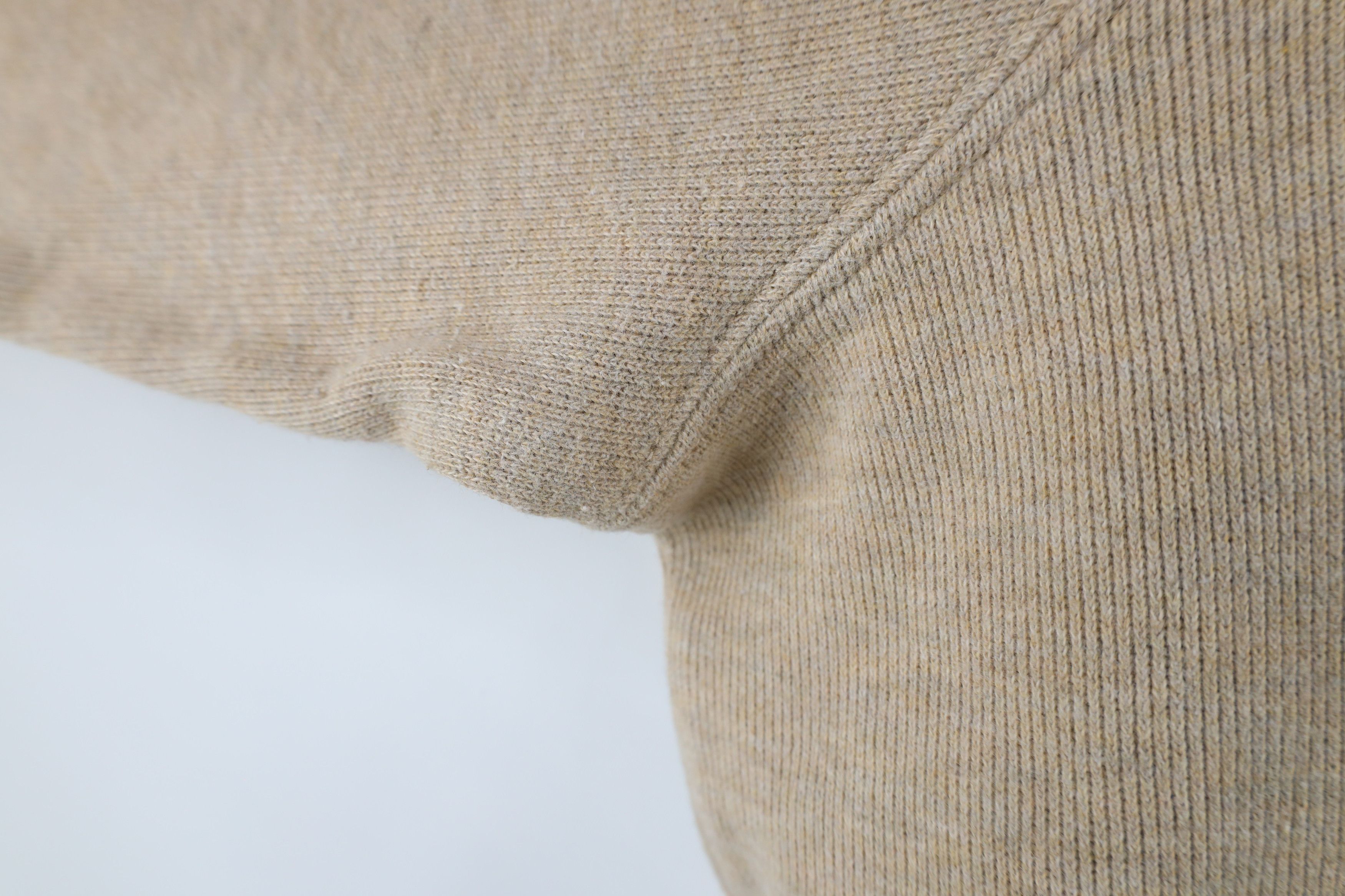 Ralph Lauren × Vintage Vintage Ralph Lauren Knit Half Zip Pullover Sweater Beige Size US XL / EU 56 / 4 - 8 Thumbnail