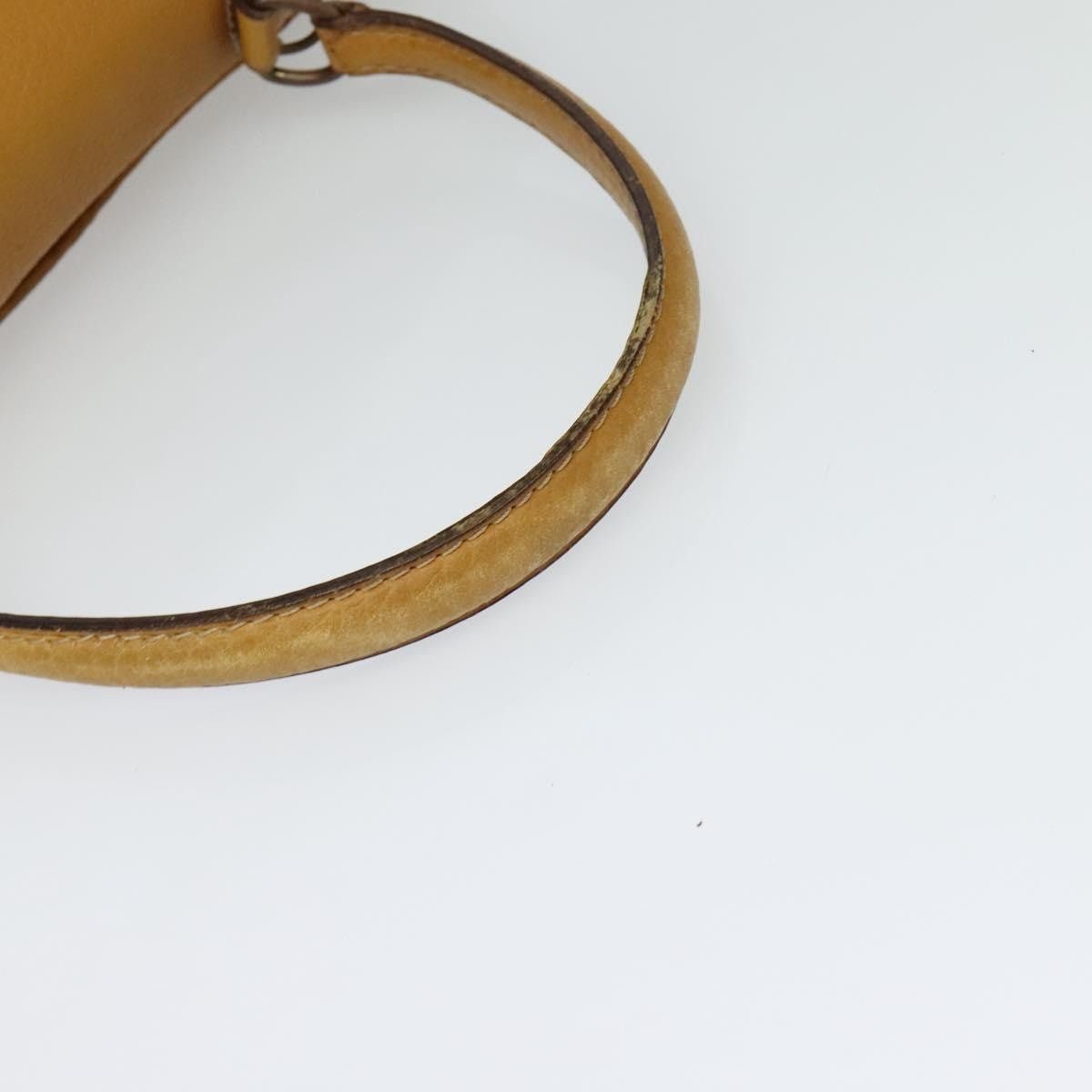 Celine CELINE Hand Bag Leather Yellow Size ONE SIZE - 7 Thumbnail