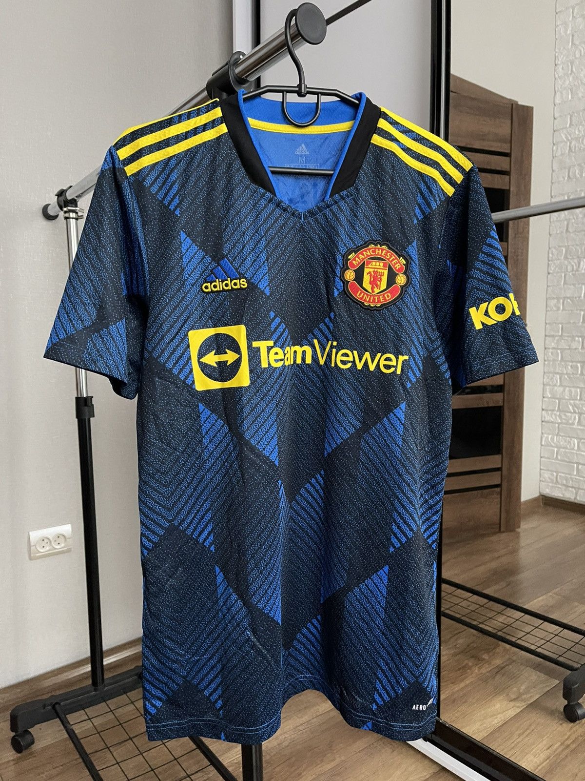 Adidas 2021/2022 Adidas Manchester United Ronaldo Soccer T-Shirt Size US M / EU 48-50 / 2 - 6 Thumbnail