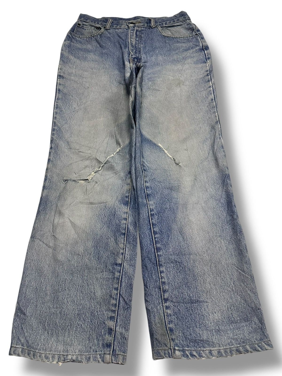 Other General Pant Vintage Jeans Baggy Style and Bluewash Size US 29 - 1 Thumbnail