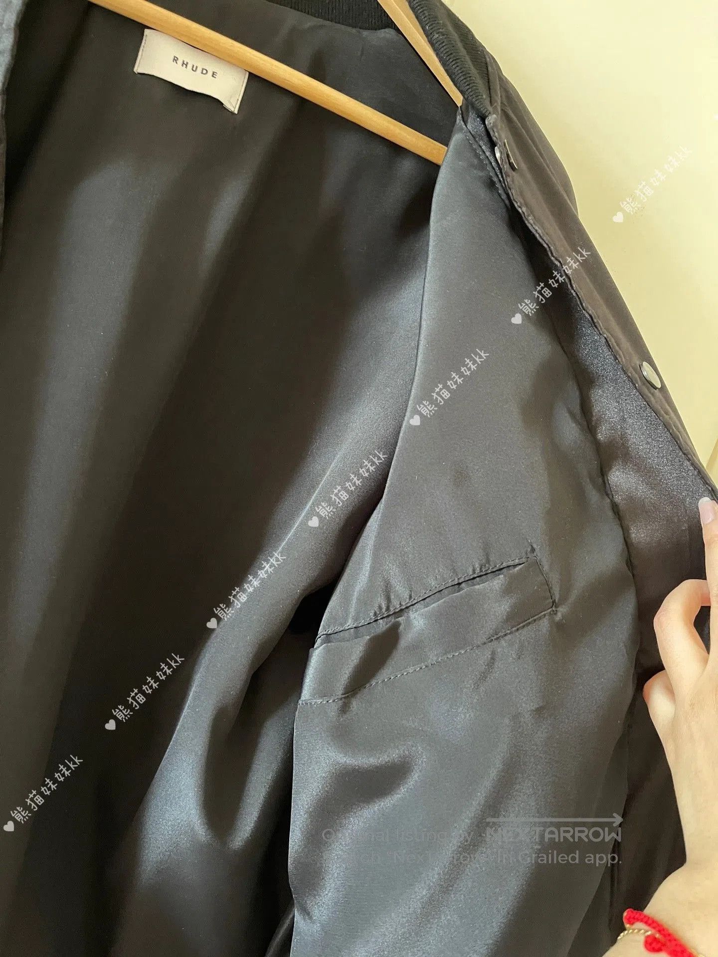 Rhude RHUDE Embroidered Satin Jacket. Size US L / EU 52-54 / 3 - 7 Thumbnail
