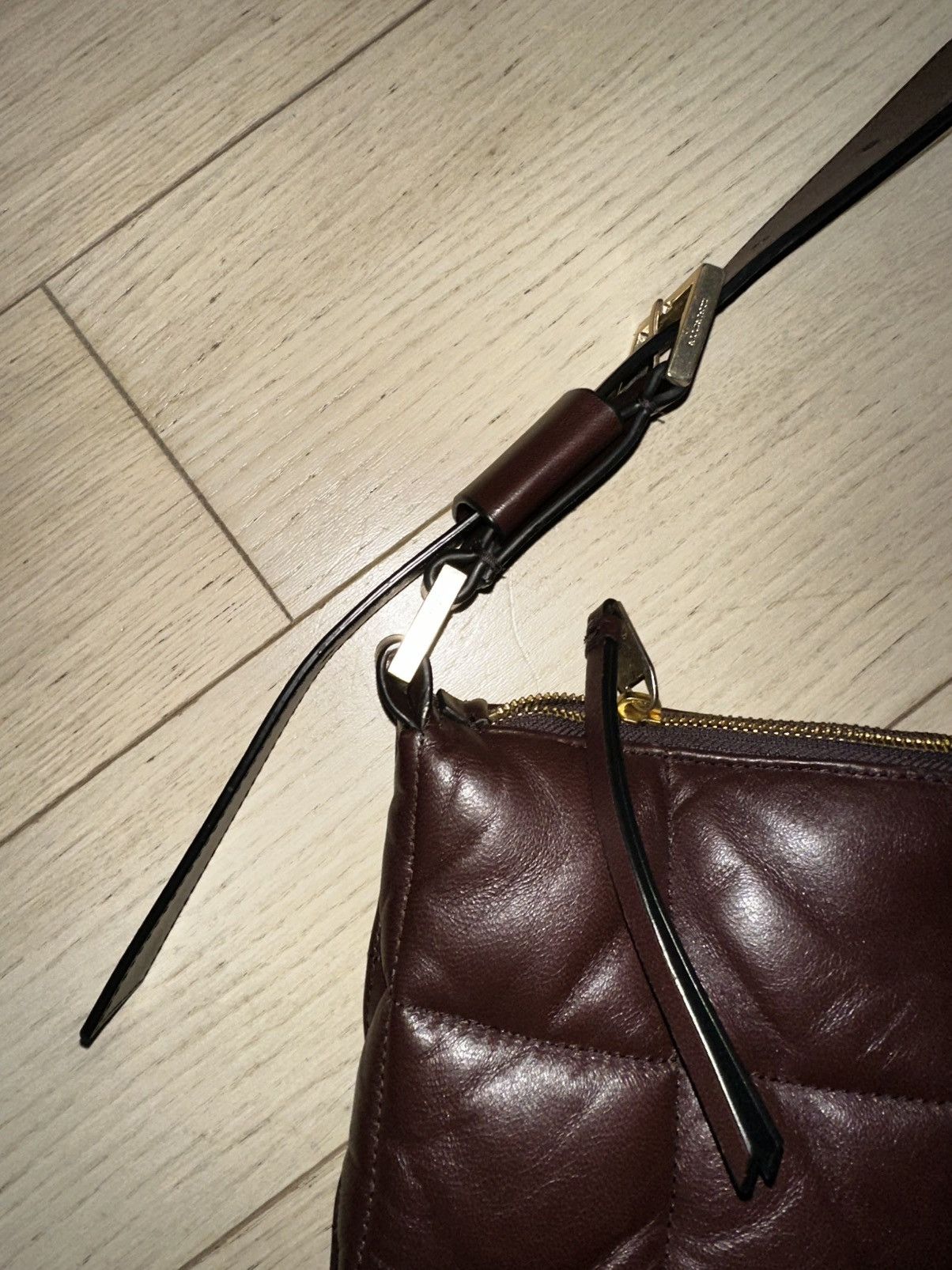 Allsaints ALLSAINTS Edbury Quilted Leather Shoulder Bag Size ONE SIZE - 7 Thumbnail