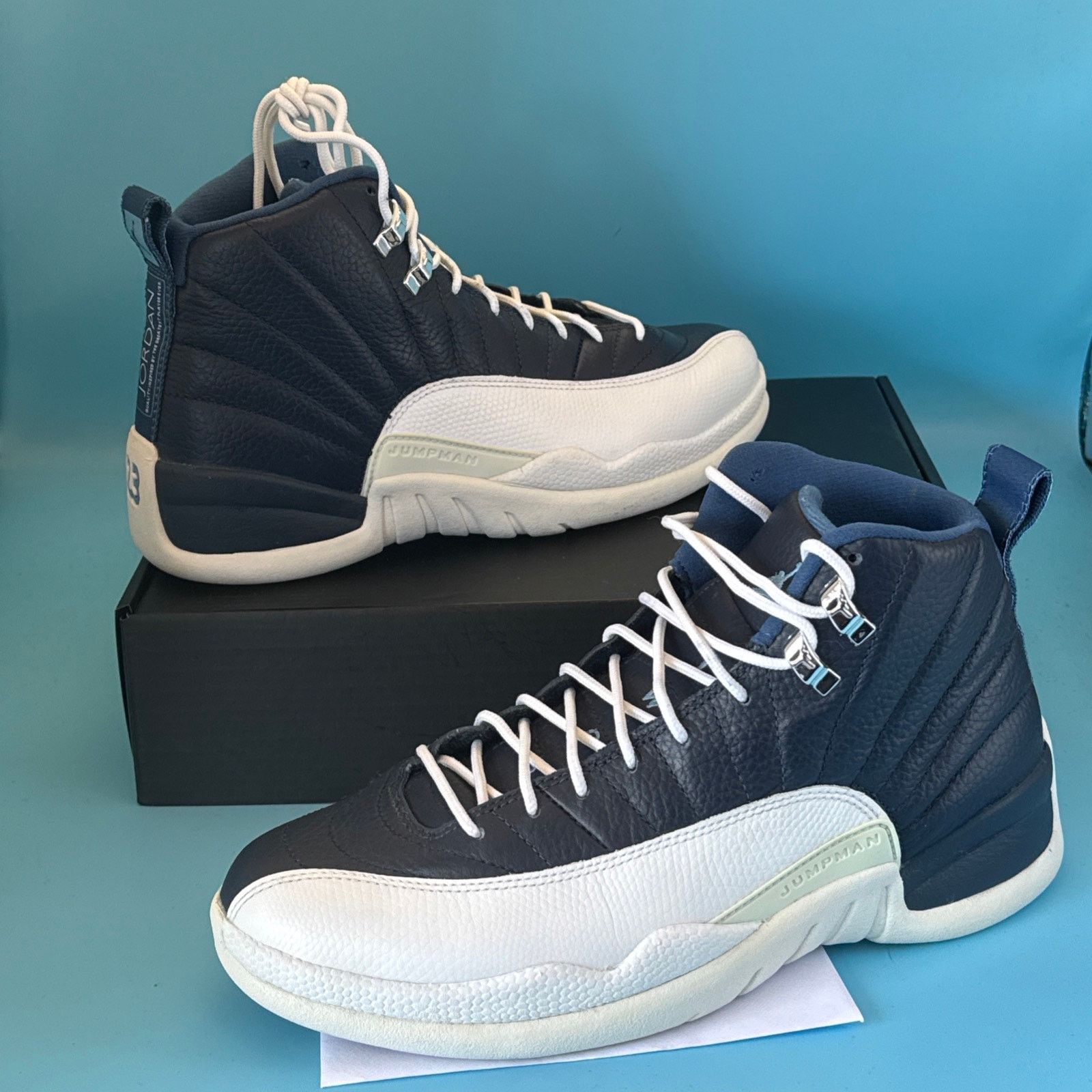 Jordan Brand Air Jordan 12 Retro 'Obsidian' 2012 sz m8.5 Size US 8.5 / EU 41-42 - 3 Thumbnail