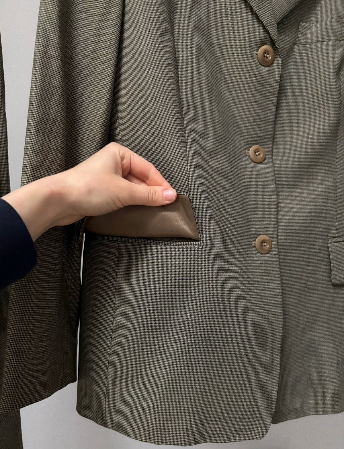 Max Mara Max Mara Suit Set Blazer And Pants Virgin Wool Size IT 42 Size M / US 6-8 / IT 42-44 - 10 Thumbnail