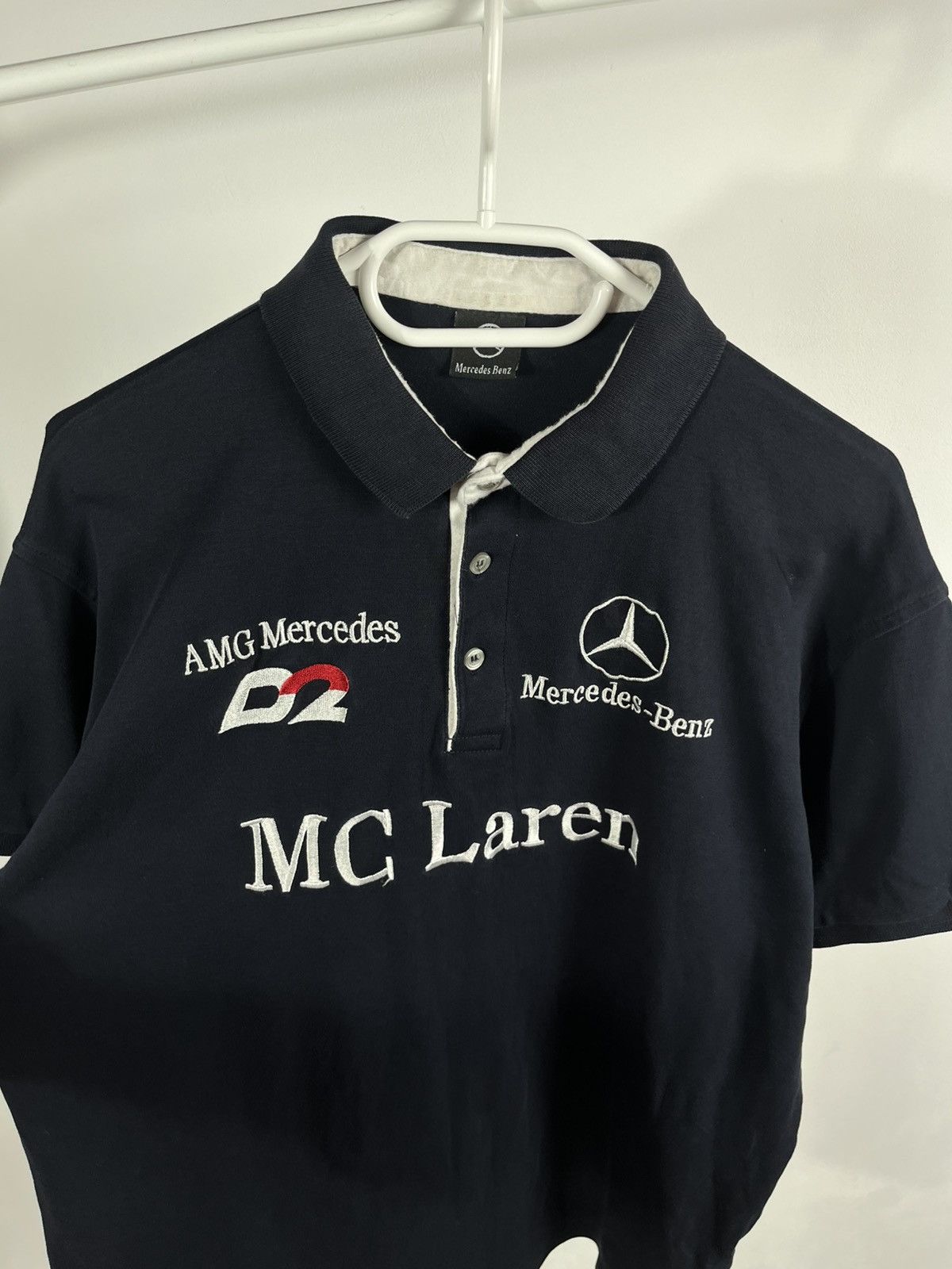 Other Vintage Mercedes-Benz McLaren Polo Shirt Embroidered Logo Size US M / EU 48-50 / 2 - 3 Thumbnail