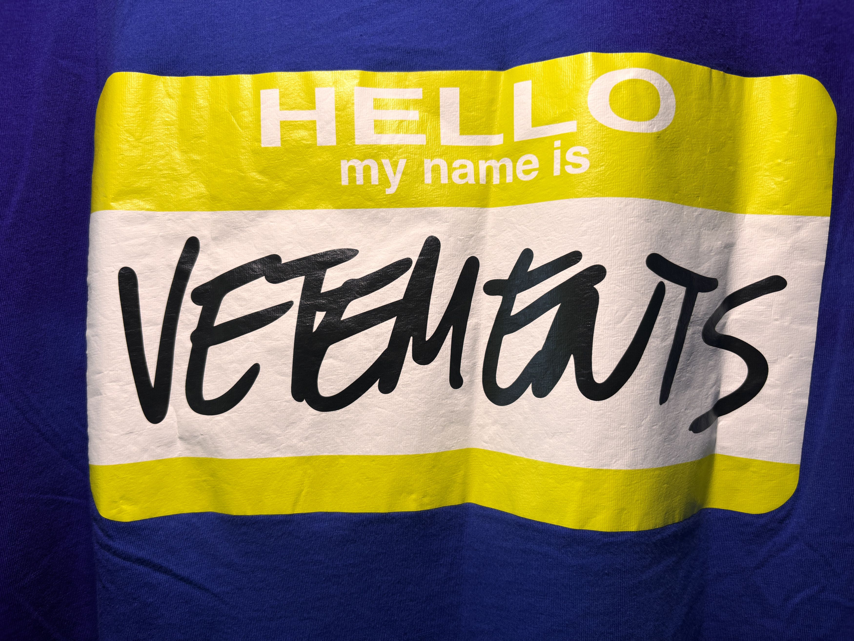 Vetements VETEMENTS - My Name Is VETEMENTS Size US L / EU 52-54 / 3 - 5 Thumbnail