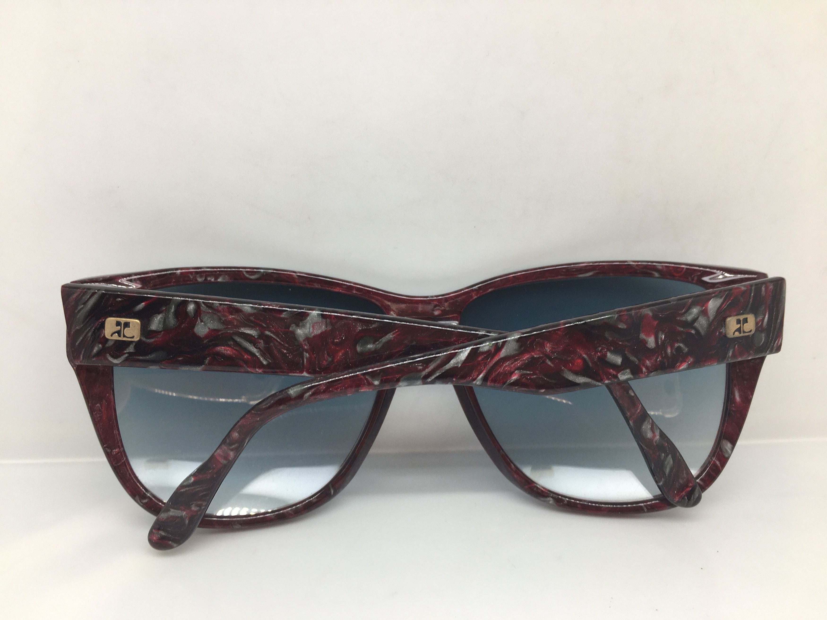 Courreges Vintage 70s Courreges8712 Woman Oversize Sunglasses France Size ONE SIZE - 6 Thumbnail
