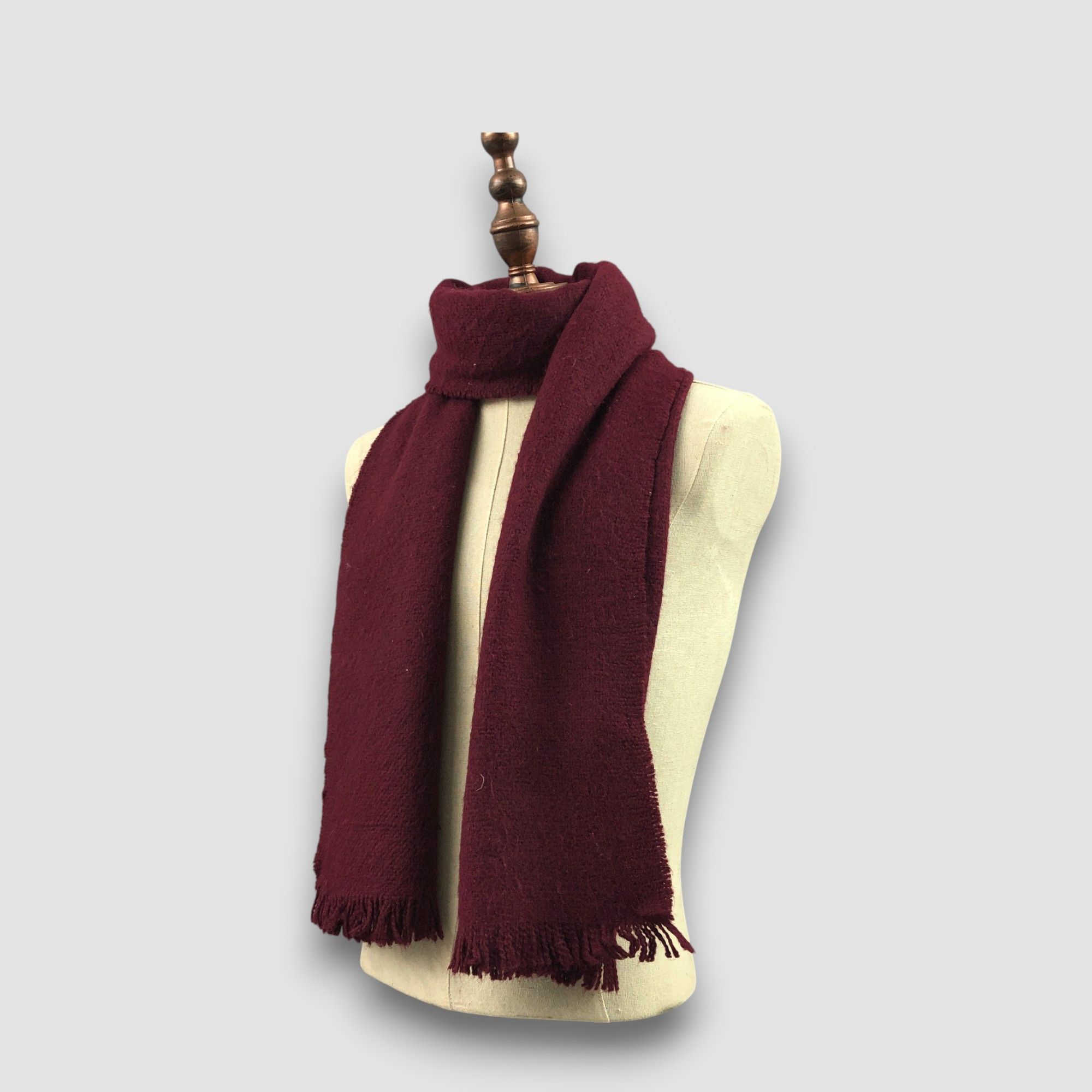 Japanese Brand Vintage Uniqlo X Ines De La Fressange Scarf Wool Scarves. Size ONE SIZE - 2 Thumbnail
