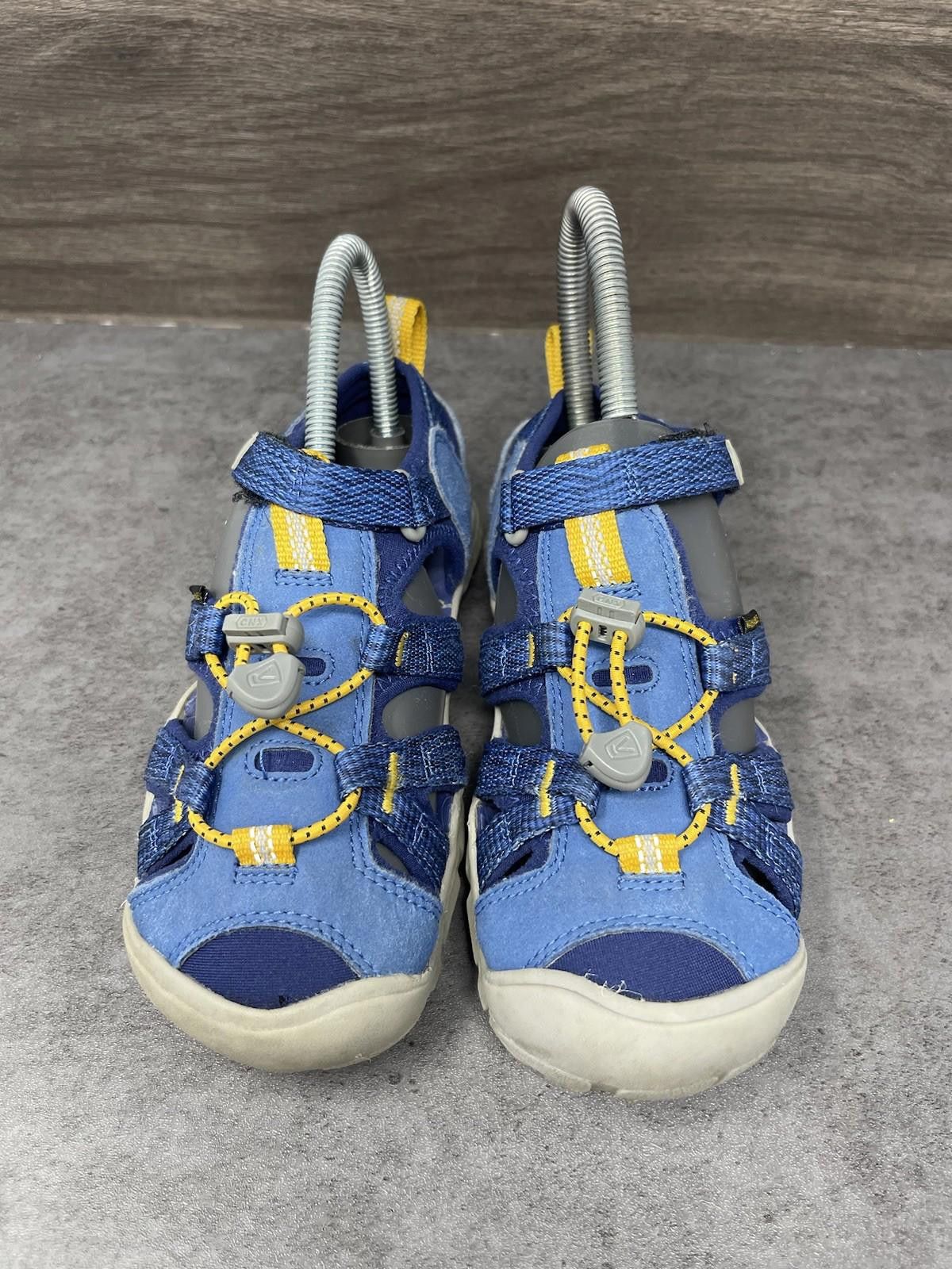 KEEN KEEN Seacamp Sandals Kids Size 13 Toddler Blue Closed Toe Size US 13 / EU 46 - 4 Thumbnail