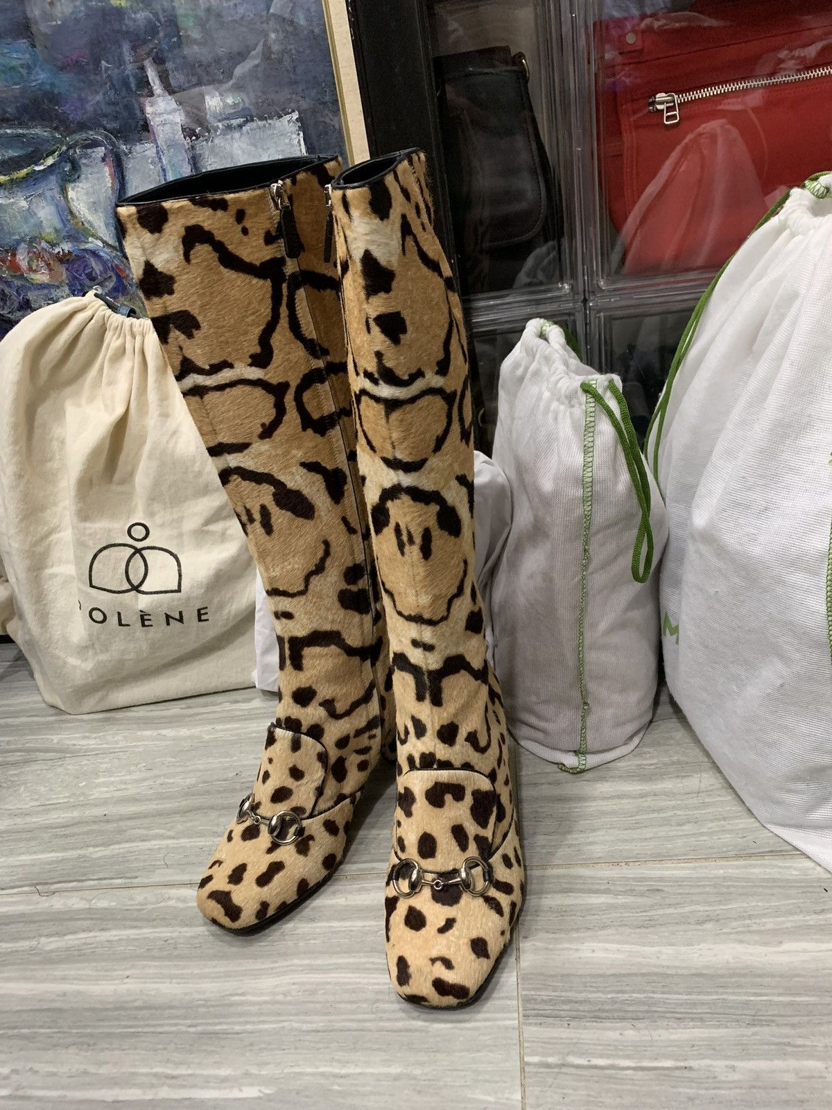 Gucci Gucci leopard Size US 7 / IT 37 - 6 Thumbnail