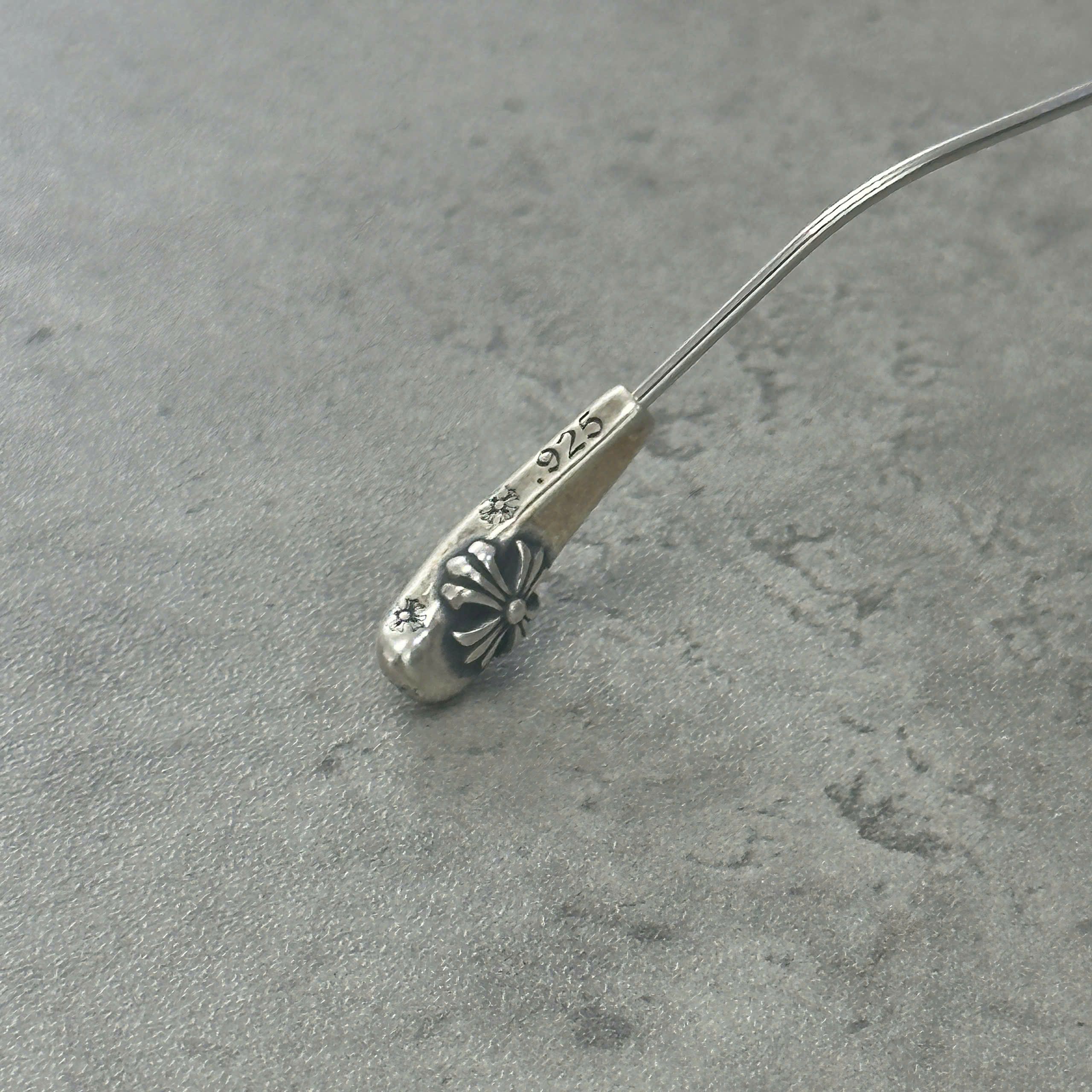 Chrome Hearts CHROME HEARTS Bone Prone IV Black/Shiny Silver Size ONE SIZE - 5 Thumbnail