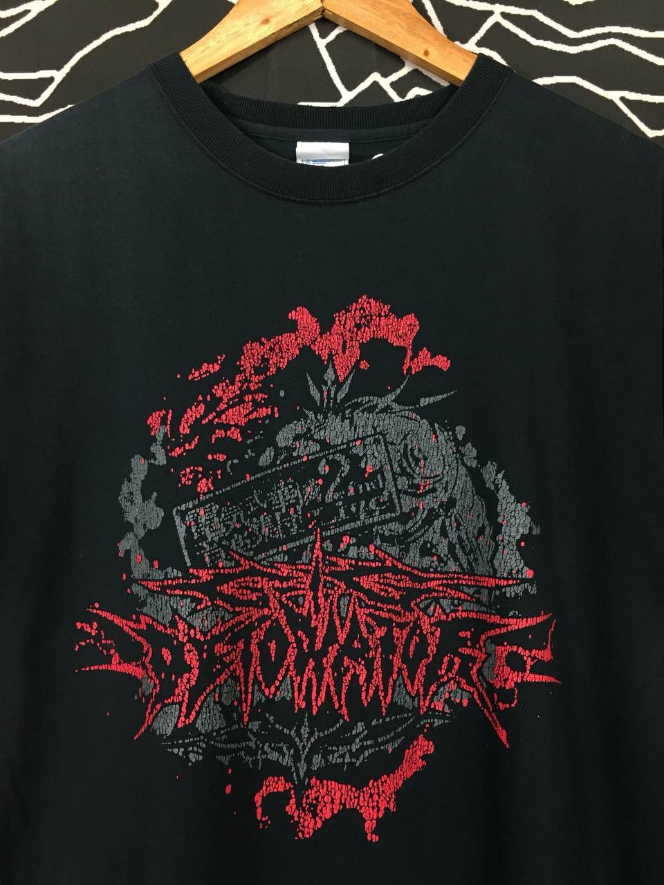 Band Tees × Japanese Brand × Vintage Dankare Electronic-Style Music Group Live Gig Detonator Tee Size US M / EU 48-50 / 2 - 3 Thumbnail