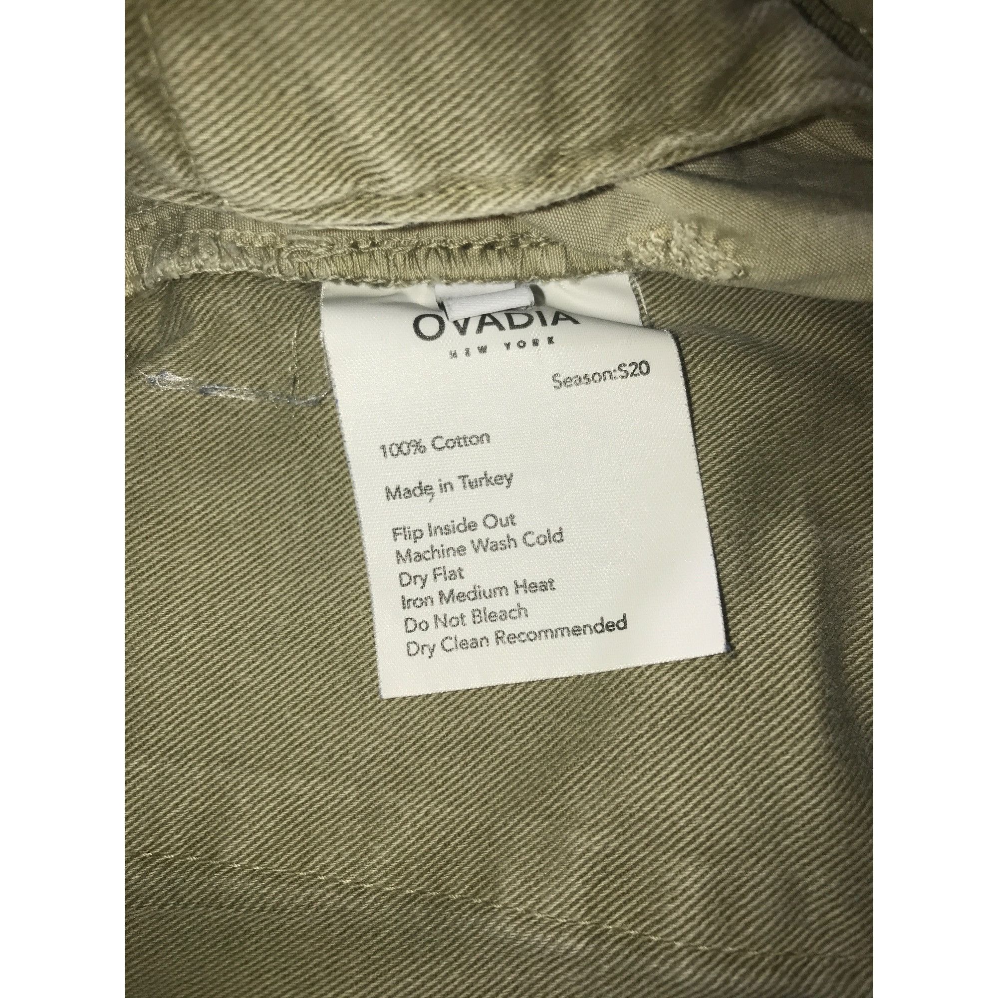 Ovadia & Sons Ovadia & Sons Beige 6 Pocket Drawstring Leg Cargo Shorts Size US 30 / EU 46 - 6 Thumbnail