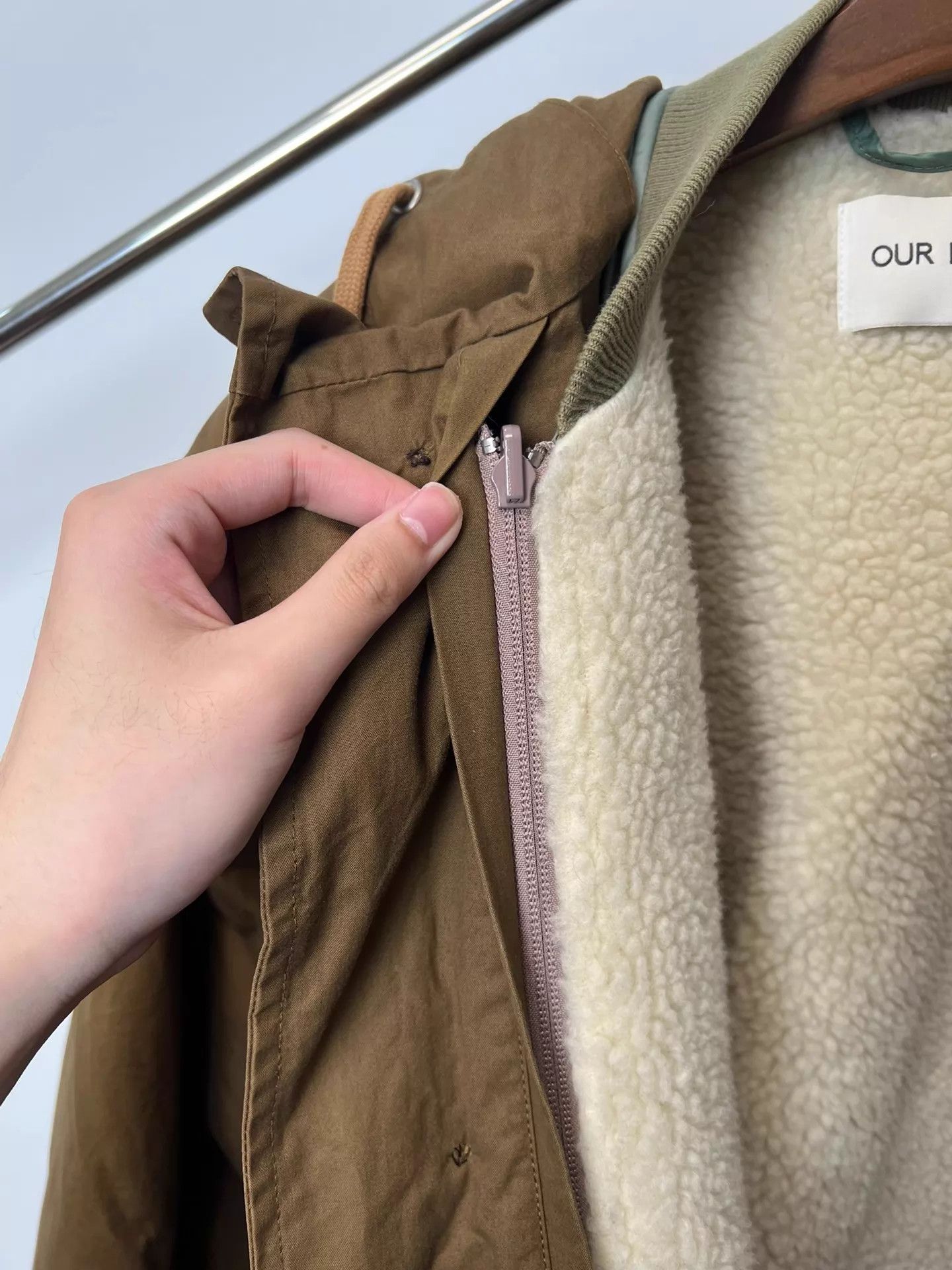 Our Legacy our legacy shearling detachable lining parka Size US L / EU 52-54 / 3 - 8 Thumbnail