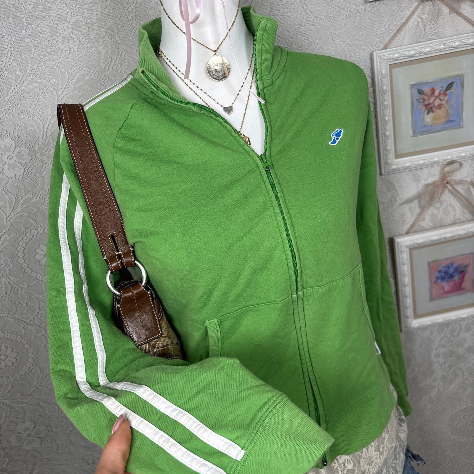 Abercrombie & Fitch vintage Abercrombie & fitch green zip up Size M / US 6-8 / IT 42-44 - 2 Thumbnail