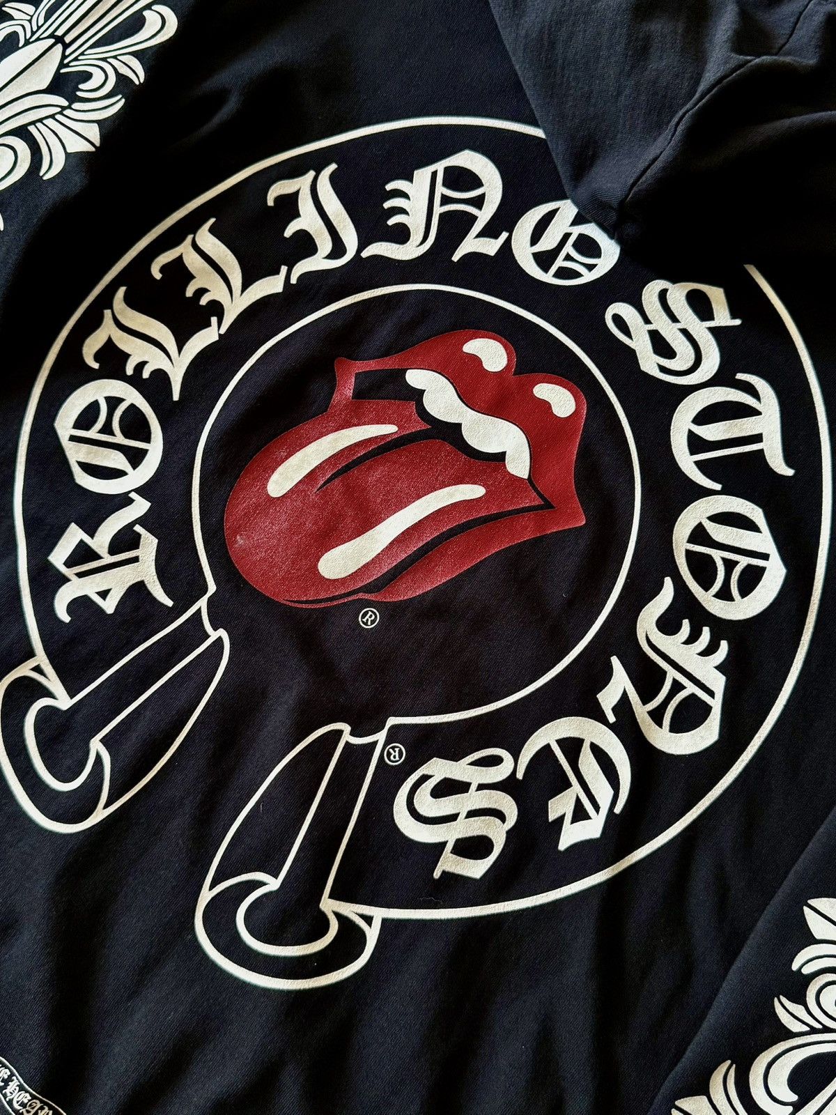 Chrome Hearts × The Rolling Stones VERY RARE! Chrome Hearts x Rolling Stones 2000’s Zip Hoodie Size US L / EU 52-54 / 3 - 10 Thumbnail