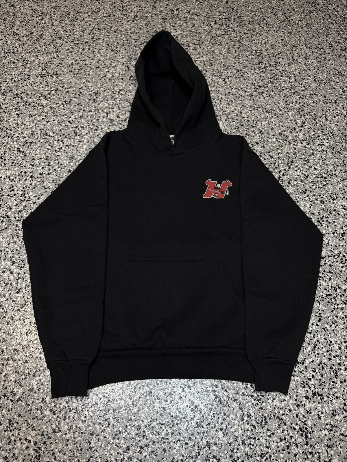NBA × Warren Lotas 2022 Warren Lotas HELLRAZORS “If Hell Had A…” Hoodie Size L Size US L / EU 52-54 / 3 - 2 Thumbnail