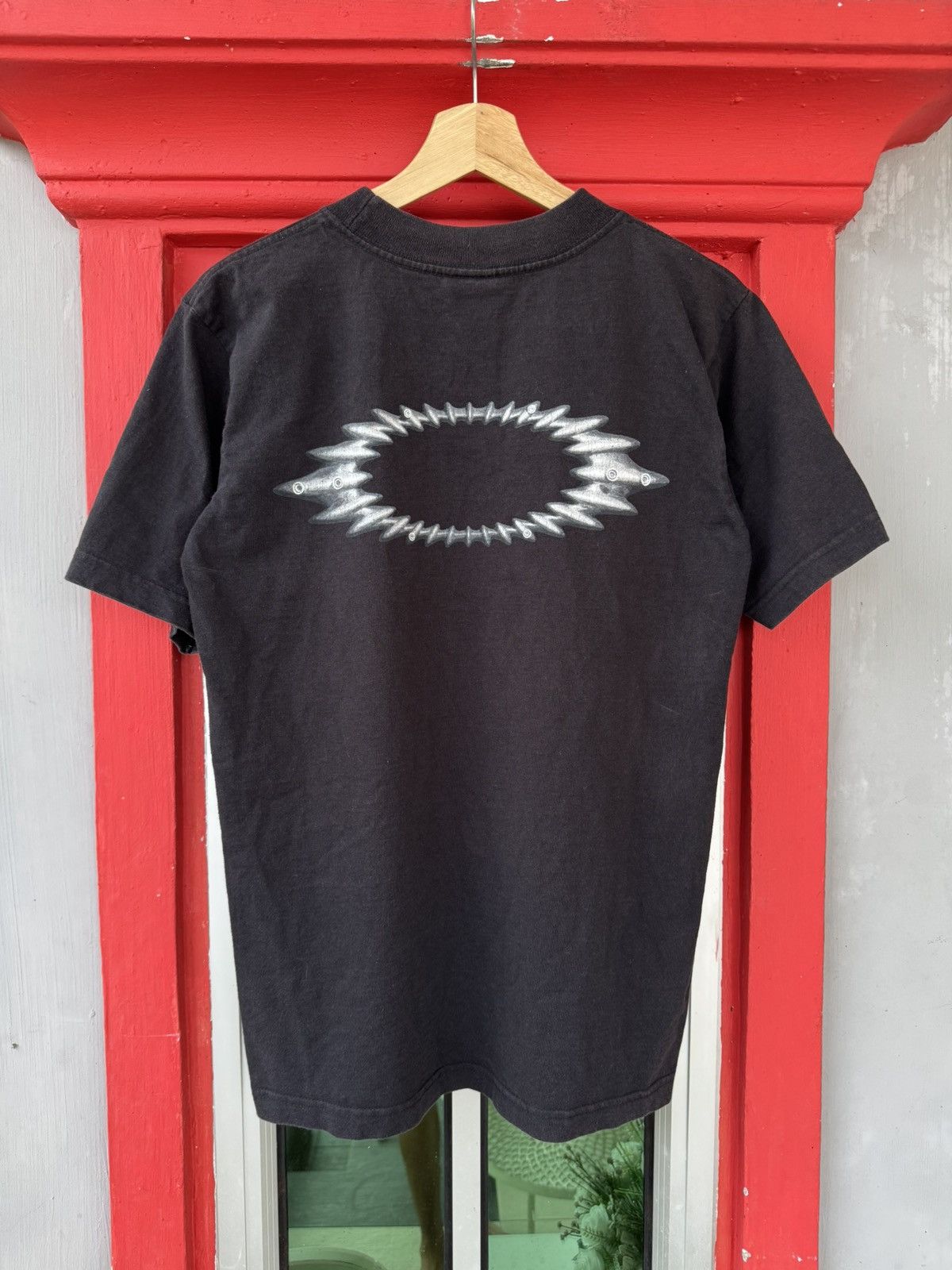 Vintage Oakley Software Camiseta Metal Tee