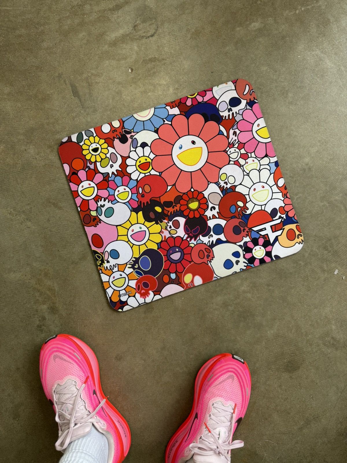 Takashi Murakami FaZe Clan x TM/KK XL Mousepad Red ( Takashi