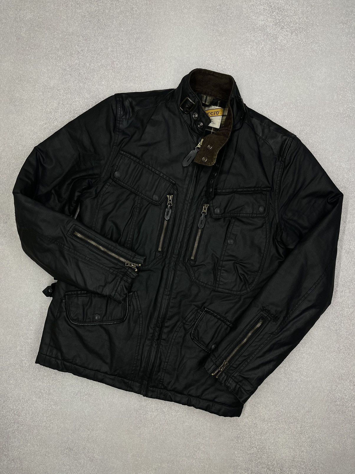 Leather Jacket × Racing × Schott Vintage Schoot Perfecto Motorcycle ...