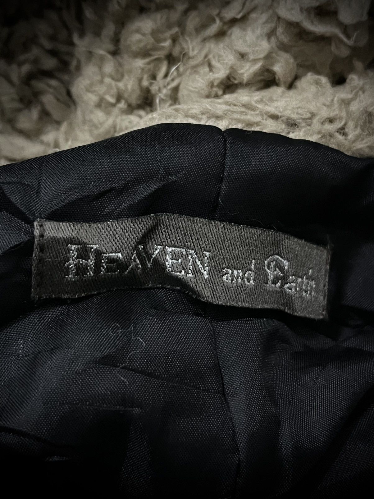 Japanese Brand 2000s Heaven And Eart Bondage Multi Pocket Fur Hood Jacket Size US M / EU 48-50 / 2 - 5 Thumbnail