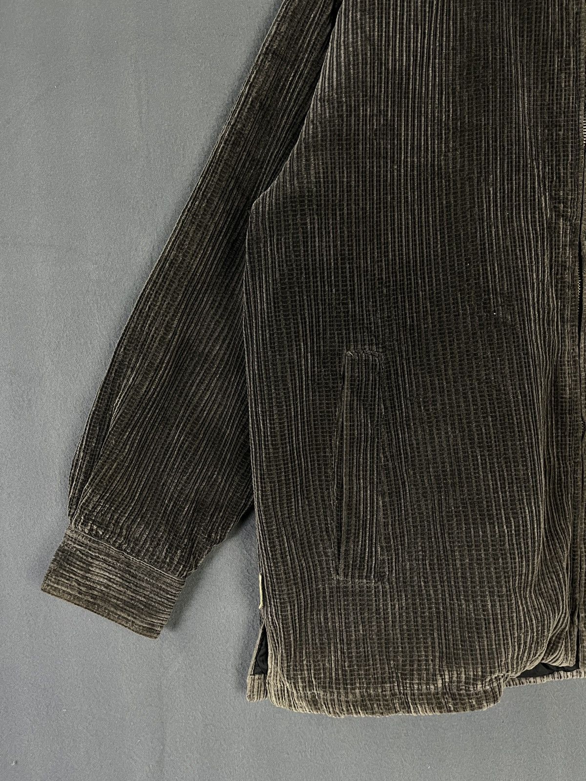 Vintage Piko Corduroy Casual Zip Up Jacket