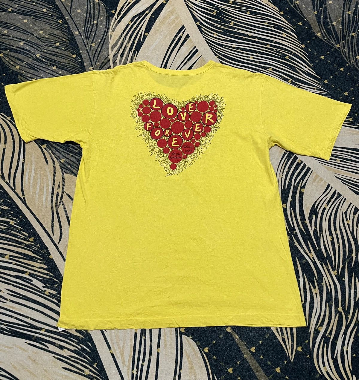 Designer × Japanese Brand × Vintage Vintage 24 Hour Television Yayoi Kusama x Satoshi Ohno Size US XL / EU 56 / 4 - 7 Thumbnail
