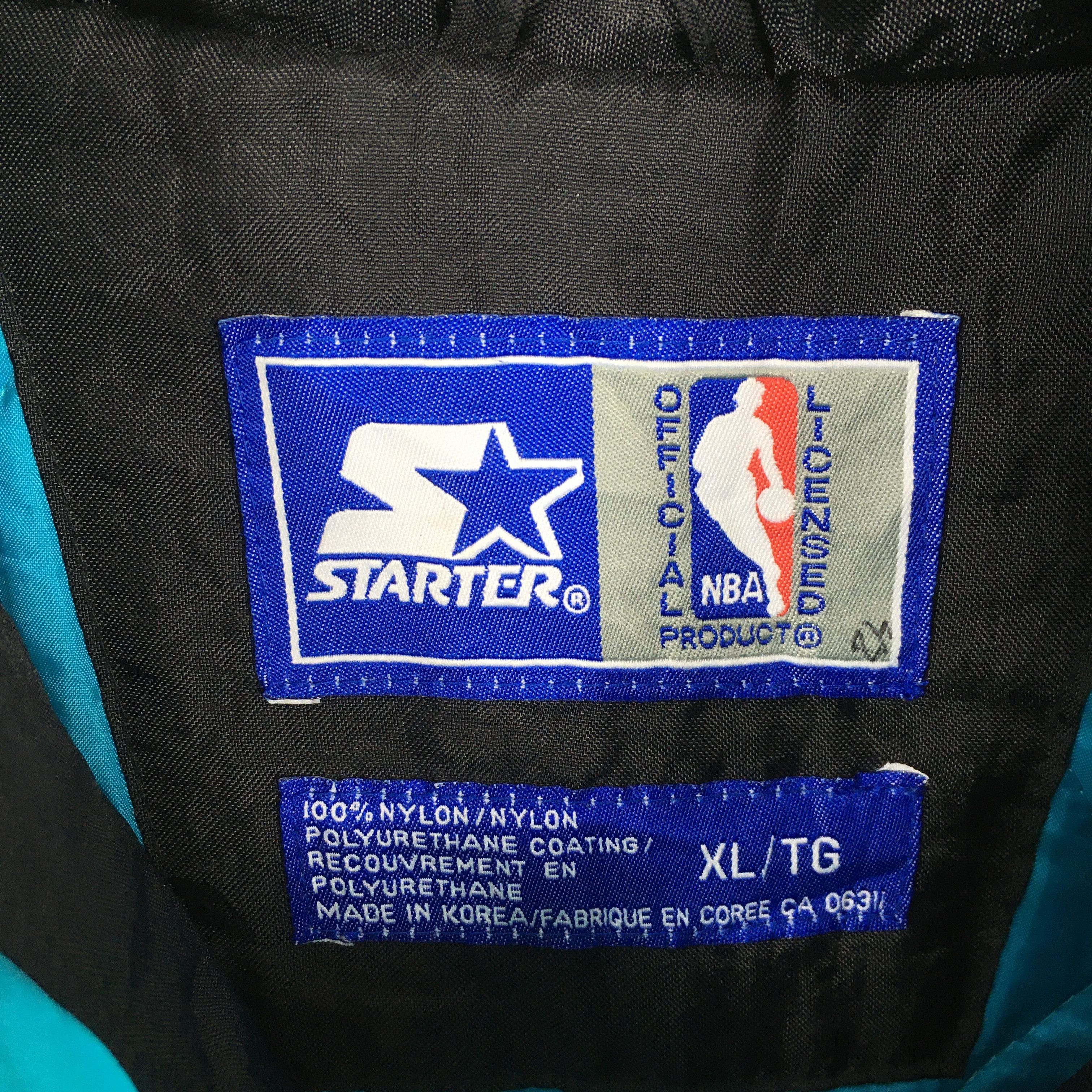 NBA Vintage Charlotte Hornets Nba Basketball Jacket XLarge Size US XL / EU 56 / 4 - 7 Thumbnail