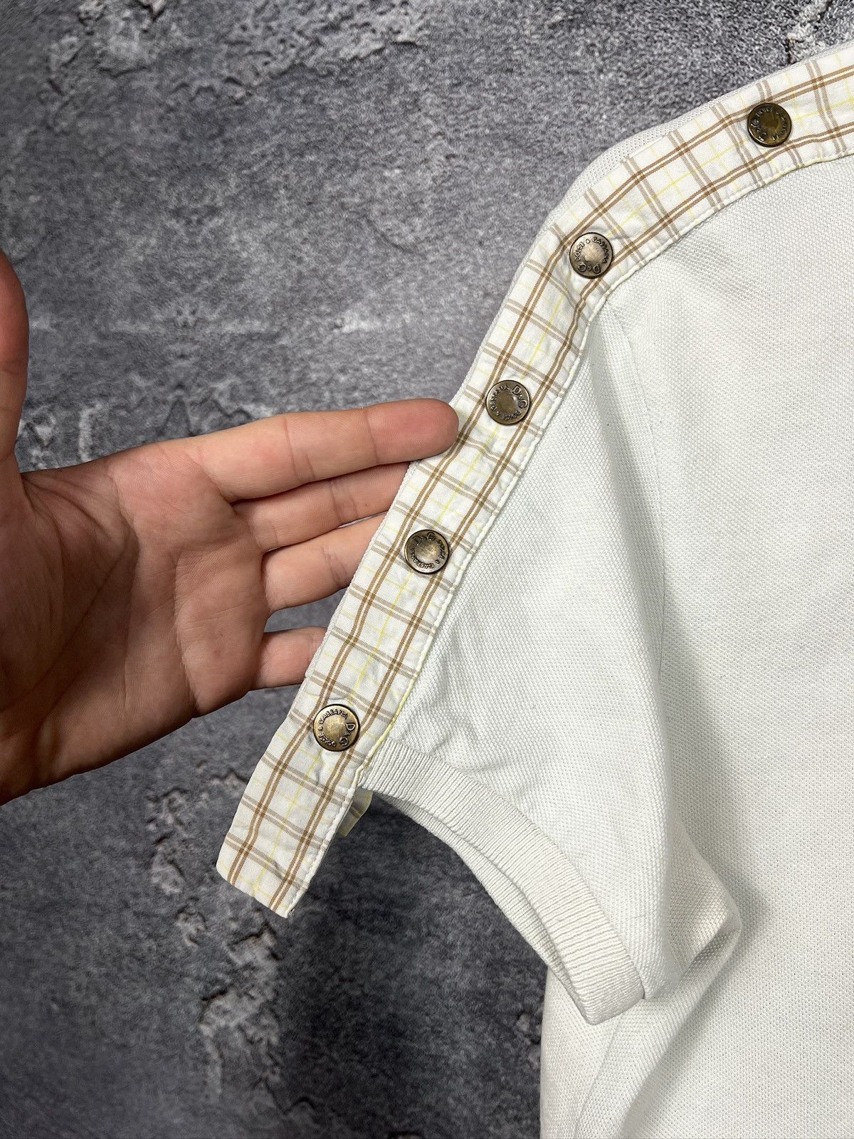 Dolce & Gabbana Vintage Dolce Gabbana Polo Shirt With Logo Size M Size US M / EU 48-50 / 2 - 10 Thumbnail