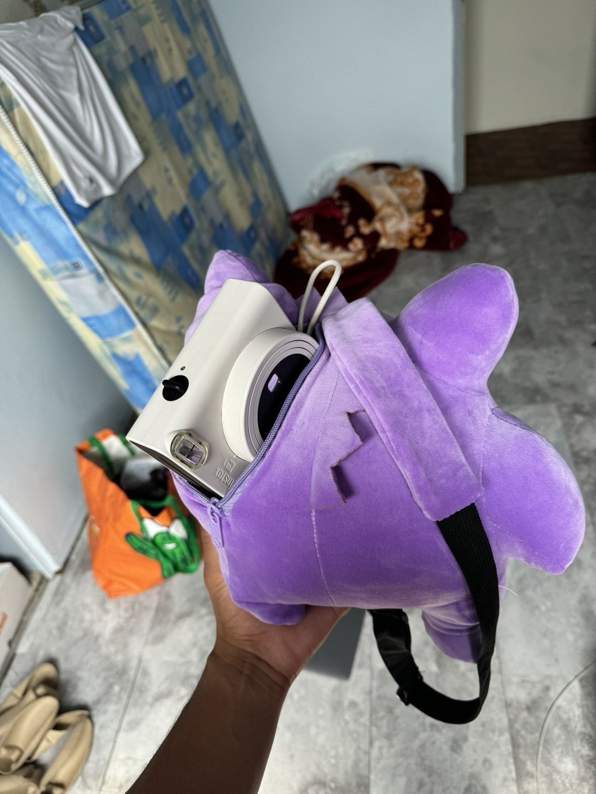 Japanese Brand × Pokemon Gengar Plush Backpack Size ONE SIZE - 5 Thumbnail