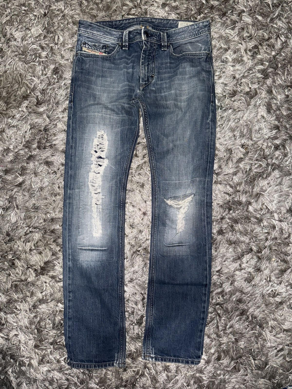 Diesel Archive Ripped Diesel Jeans Size US 29 - 1 Thumbnail