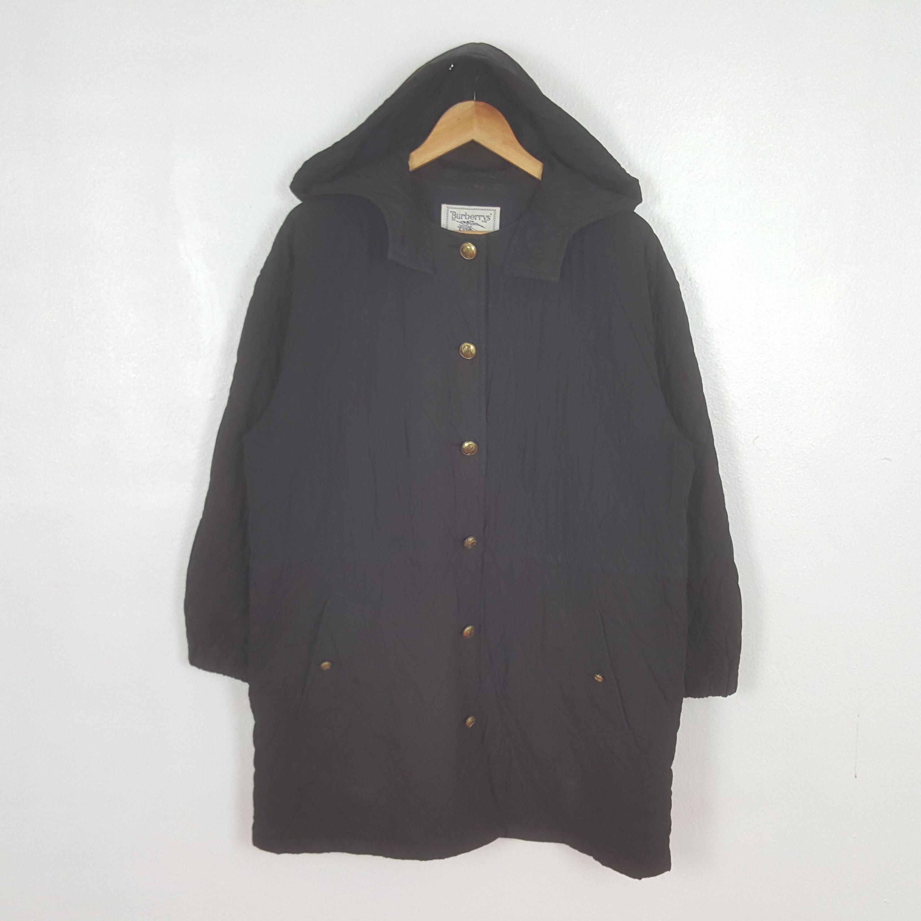 Burberry Vintage Burberry Italian Brand Hoodies Jacket C323N13 Size US L / EU 52-54 / 3 - 3 Thumbnail
