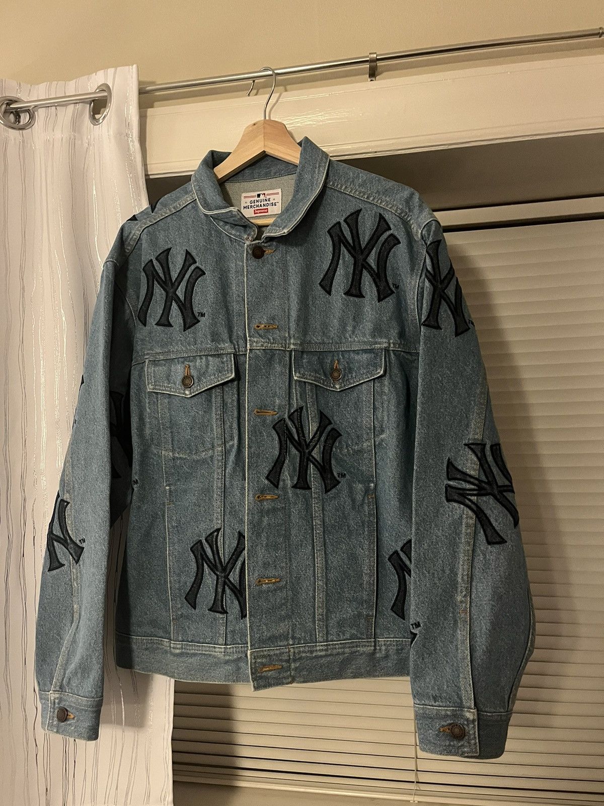 ジャケット・アウター Supreme Yankees Denim Trucker Jacket Fall/Winter 2021 Preview – Supreme