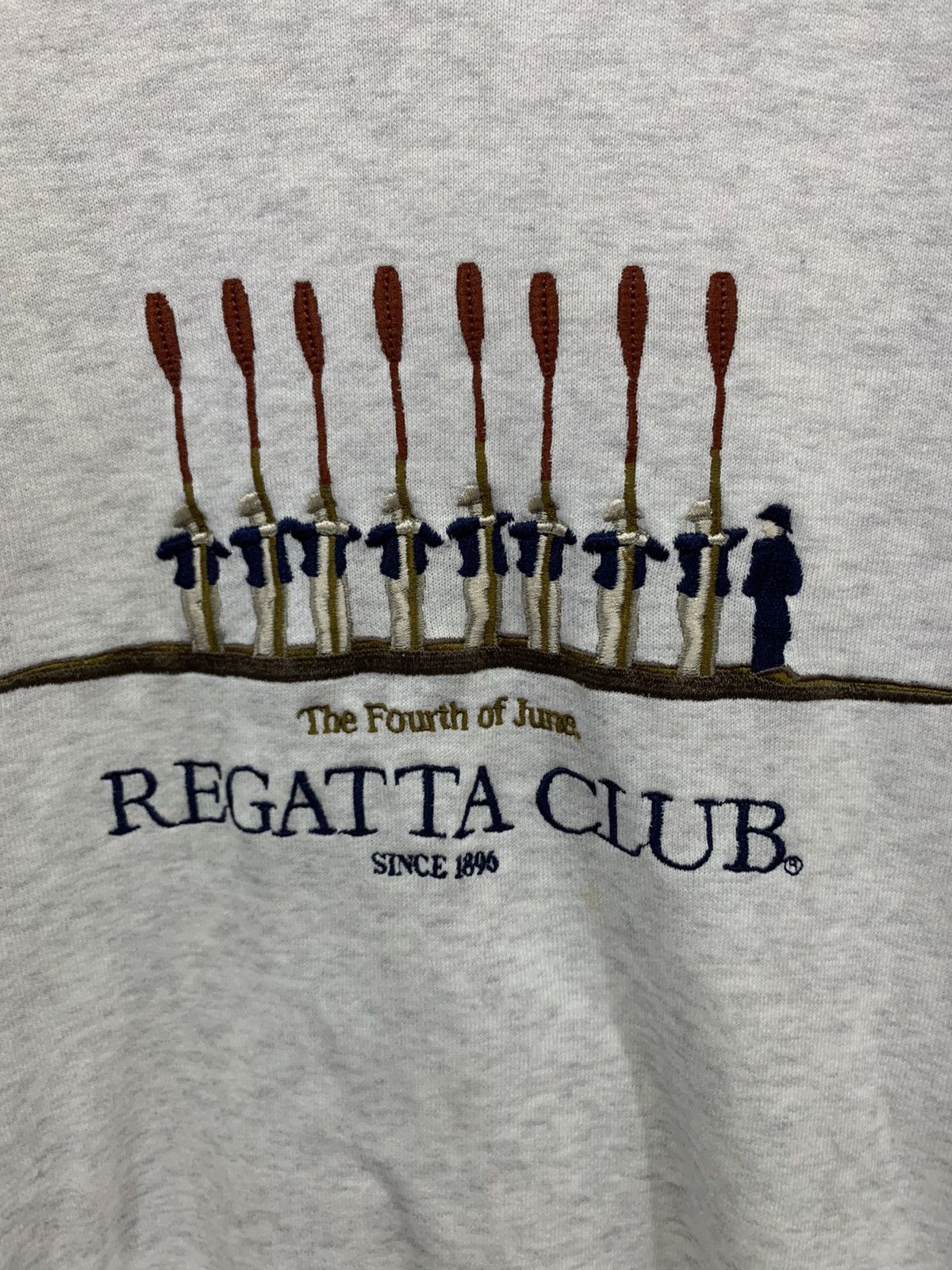 Japanese Brand Vintage Regatta Club Crewneck Sweatshirt Size US M / EU 48-50 / 2 - 4 Thumbnail