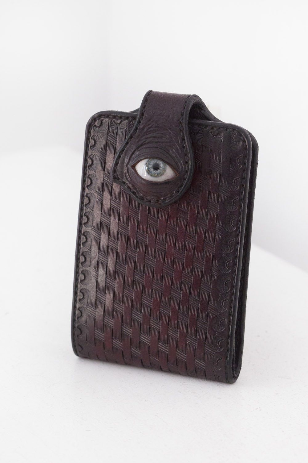 Other Seb Le Trafniar eye prosthesis leather wallet Size ONE SIZE - 1 Thumbnail