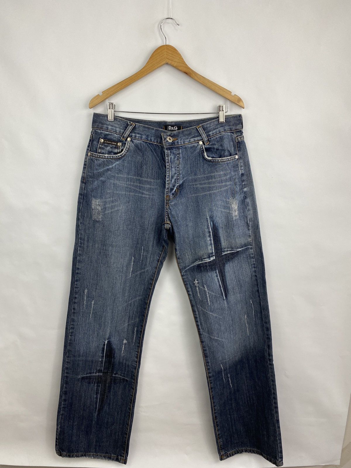 Dolce & Gabbana Vintage 90s Dolce Gabbana Y2K Jeans Retro Rare Hype Y2K Size US 34 / EU 50 - 8 Thumbnail