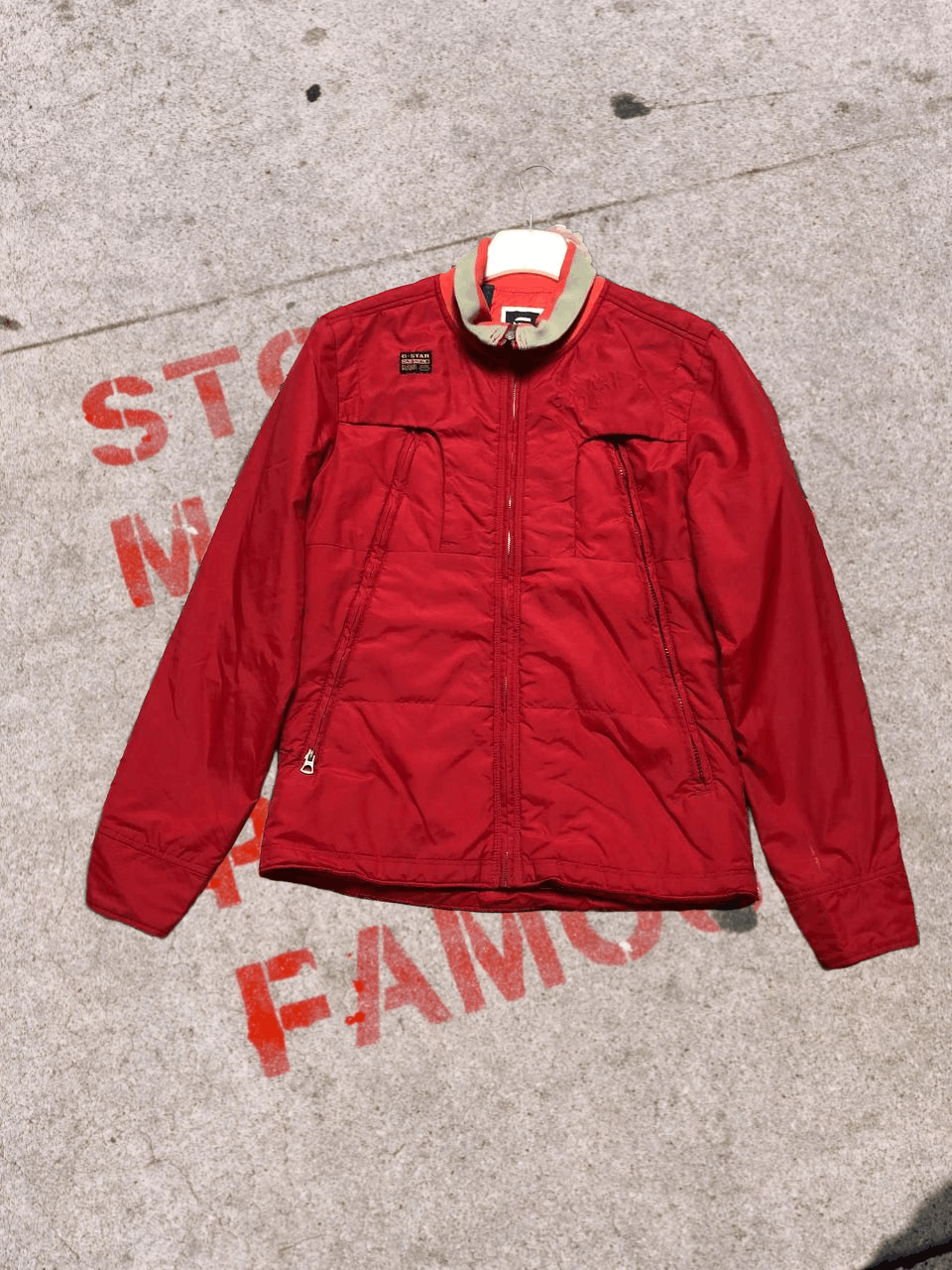 G-Star Vintage G-Star RAW Denim Jacket Bomber Multi Pocket Size US M / EU 48-50 / 2 - 1 Thumbnail