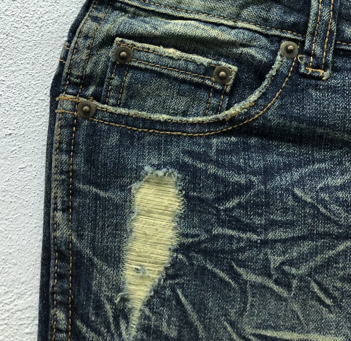 Vintage Vintage Bijou The Natural Style Not Changing Jeans Pants Size 30" / US 8 / IT 44 - 5 Thumbnail