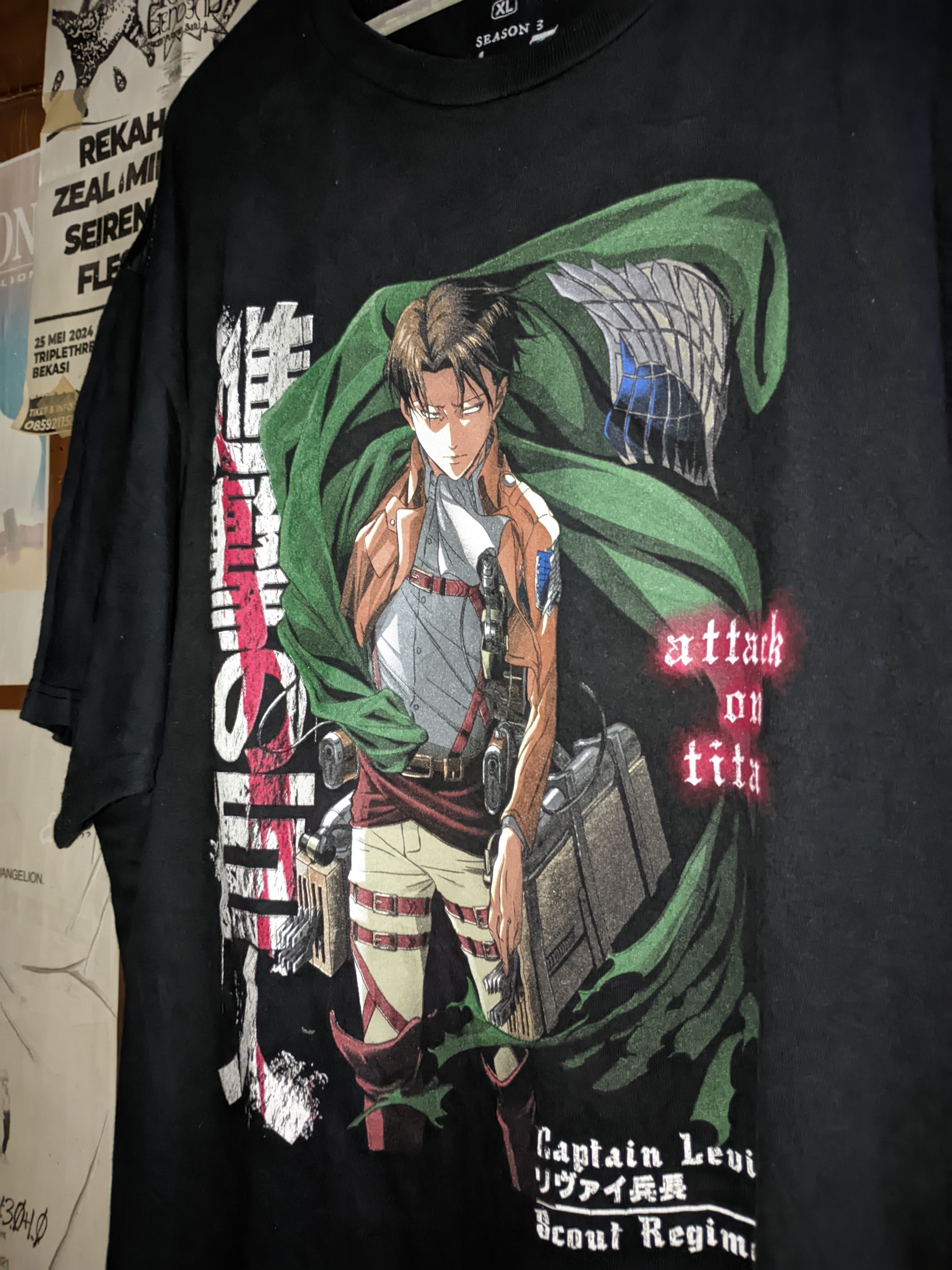 Ripple Junction Attack on Titan Season 3 tees Size US XL / EU 56 / 4 - 1 Thumbnail