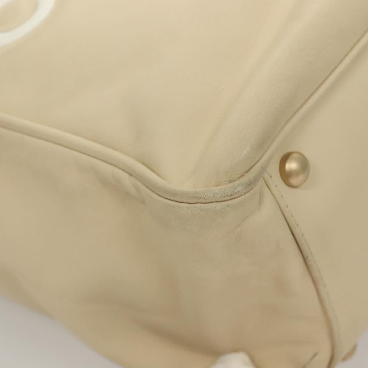 Chanel CHANEL Camelia Tote Bag Leather Beige CC Size ONE SIZE - 12 Thumbnail