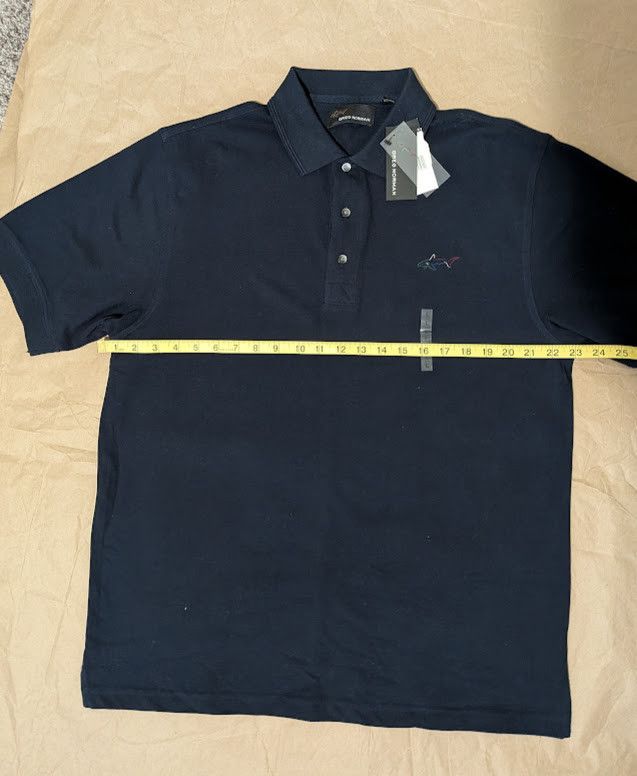 Greg Norman Greg Norman Navy NWT golf shirts size L Size US L / EU 52-54 / 3 - 2 Thumbnail