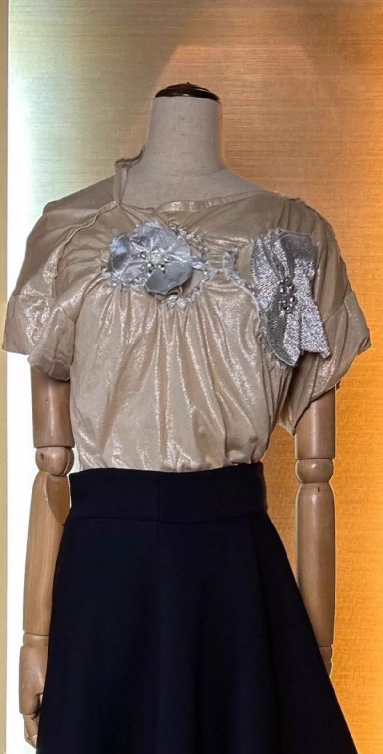 Comme des Garcons Comme Des Garcons Champagne gold top Size M / US 6-8 / IT 42-44 - 2 Thumbnail